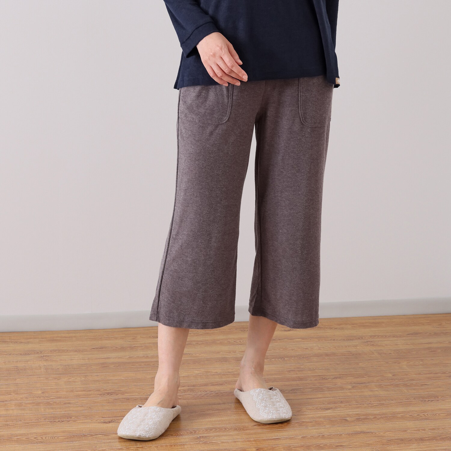 ホーム　バイ テンピュール パイルルームウェア ＜七分丈ボトム＞