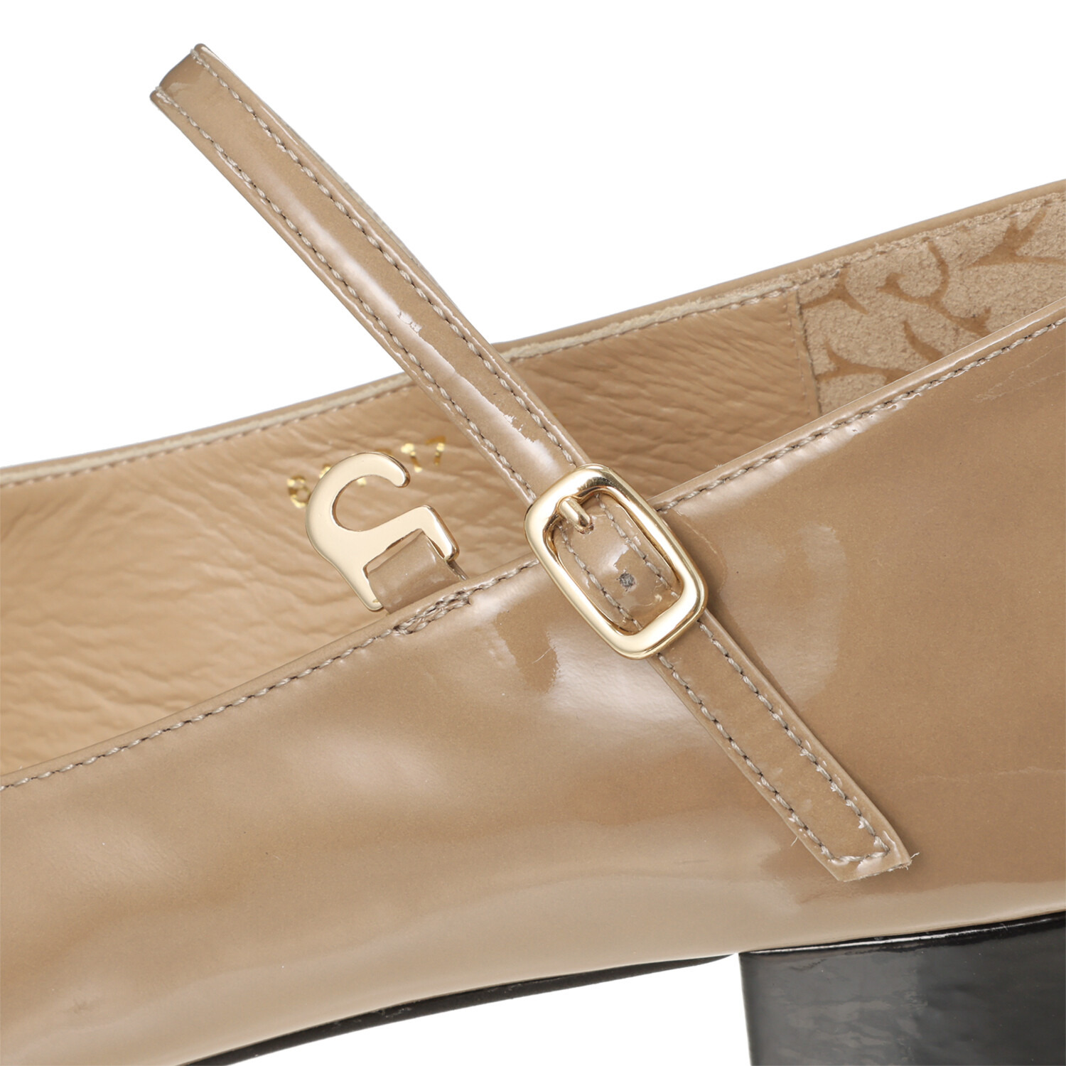 卑弥呼 スクエアトゥ メリージェーンパンプス