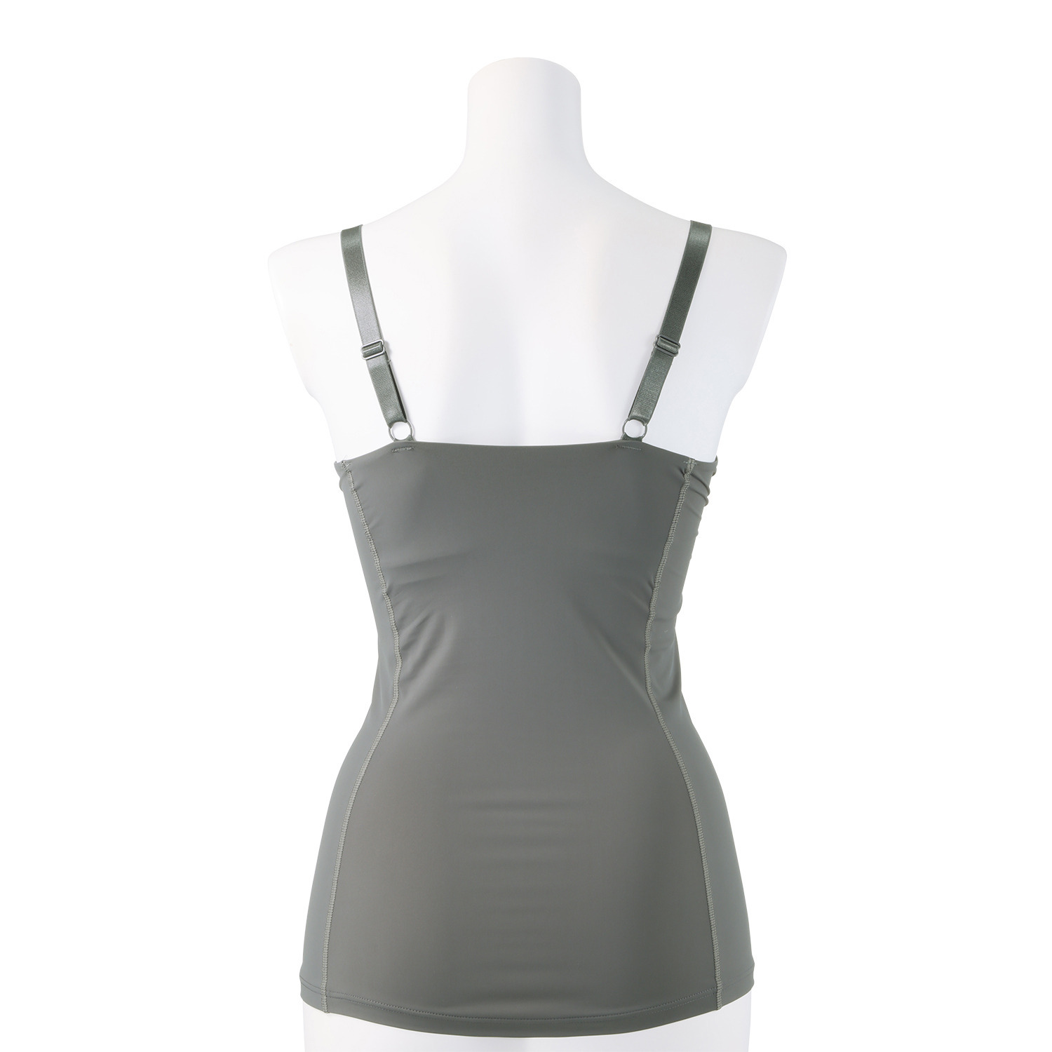 きれいになろう！ 静電気防止加工 しっかりホールド ワイヤーで美バストメイク ブラキャミ２枚セット