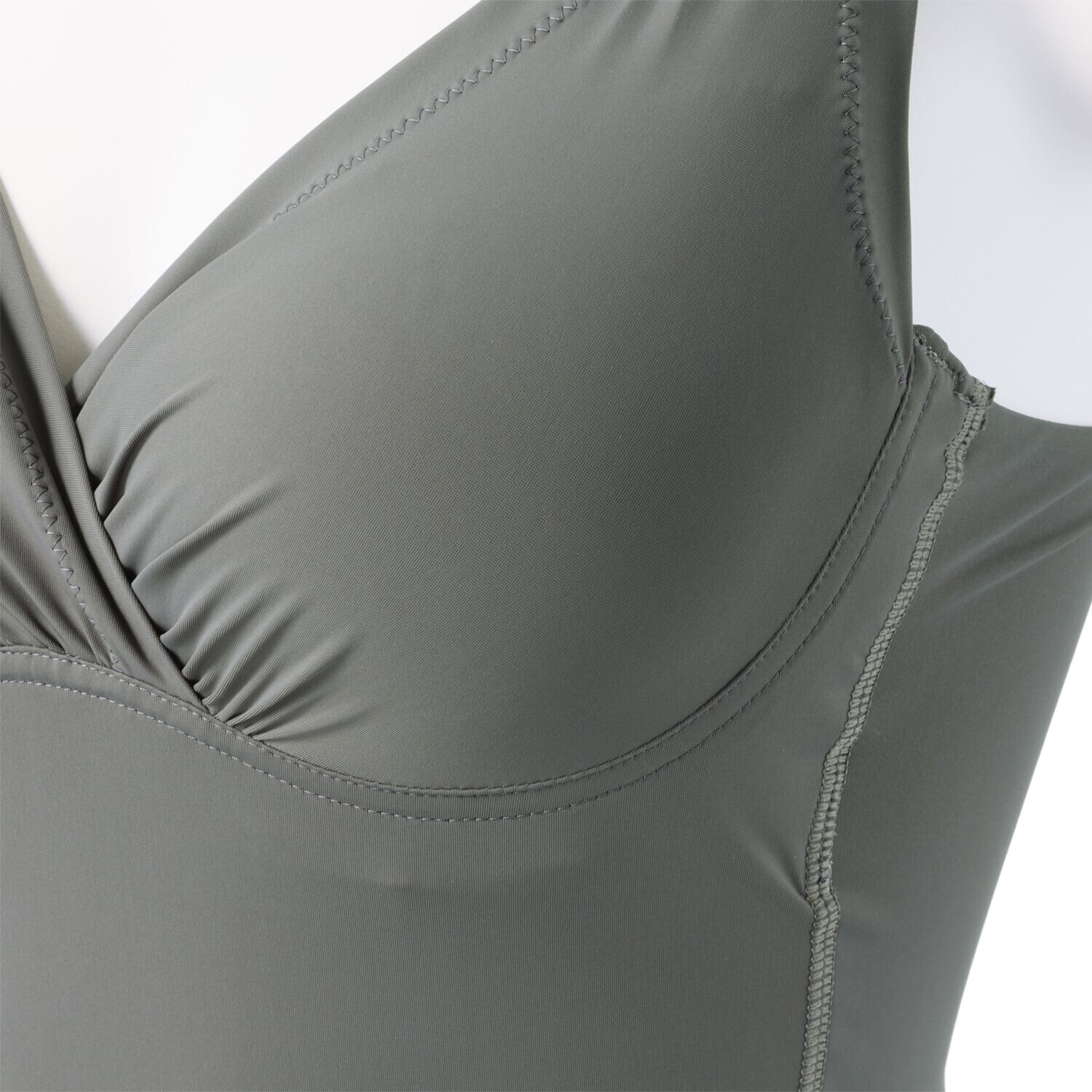 きれいになろう！ 静電気防止加工 しっかりホールド ワイヤーで美バストメイク ブラキャミ２枚セット