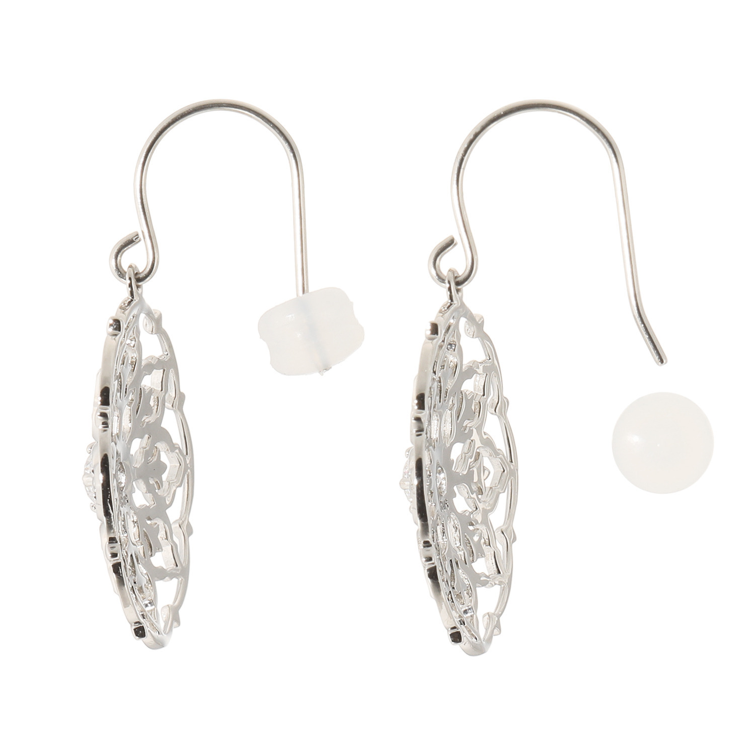 ステングレイス サージカルステンレス プレシオサ社製ＣＺ アラベスクデザイン スウィングピアス