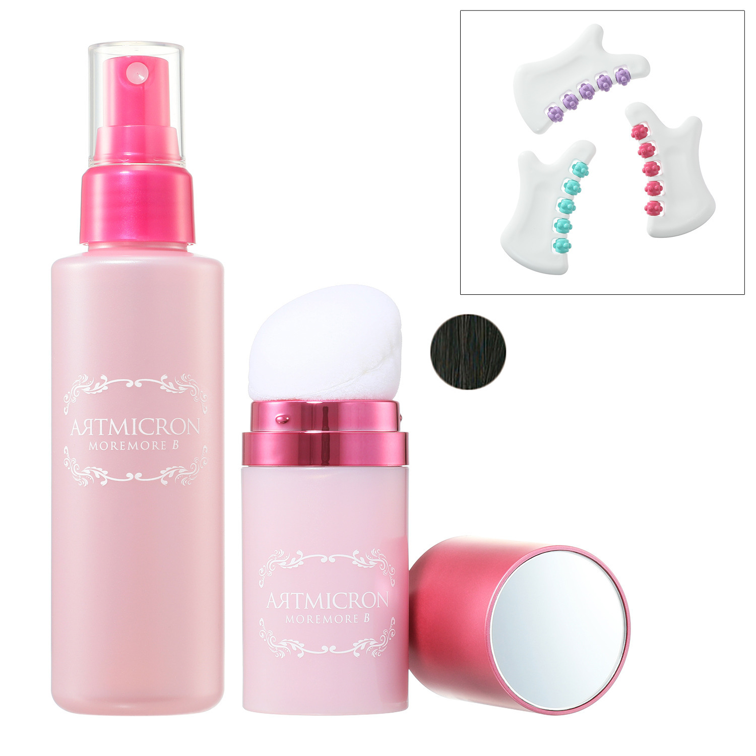 アートネイチャー 瞬間増毛＆白髪隠し！ もっと自然に若々しく アートミクロン モアモアビー スペシャルセット