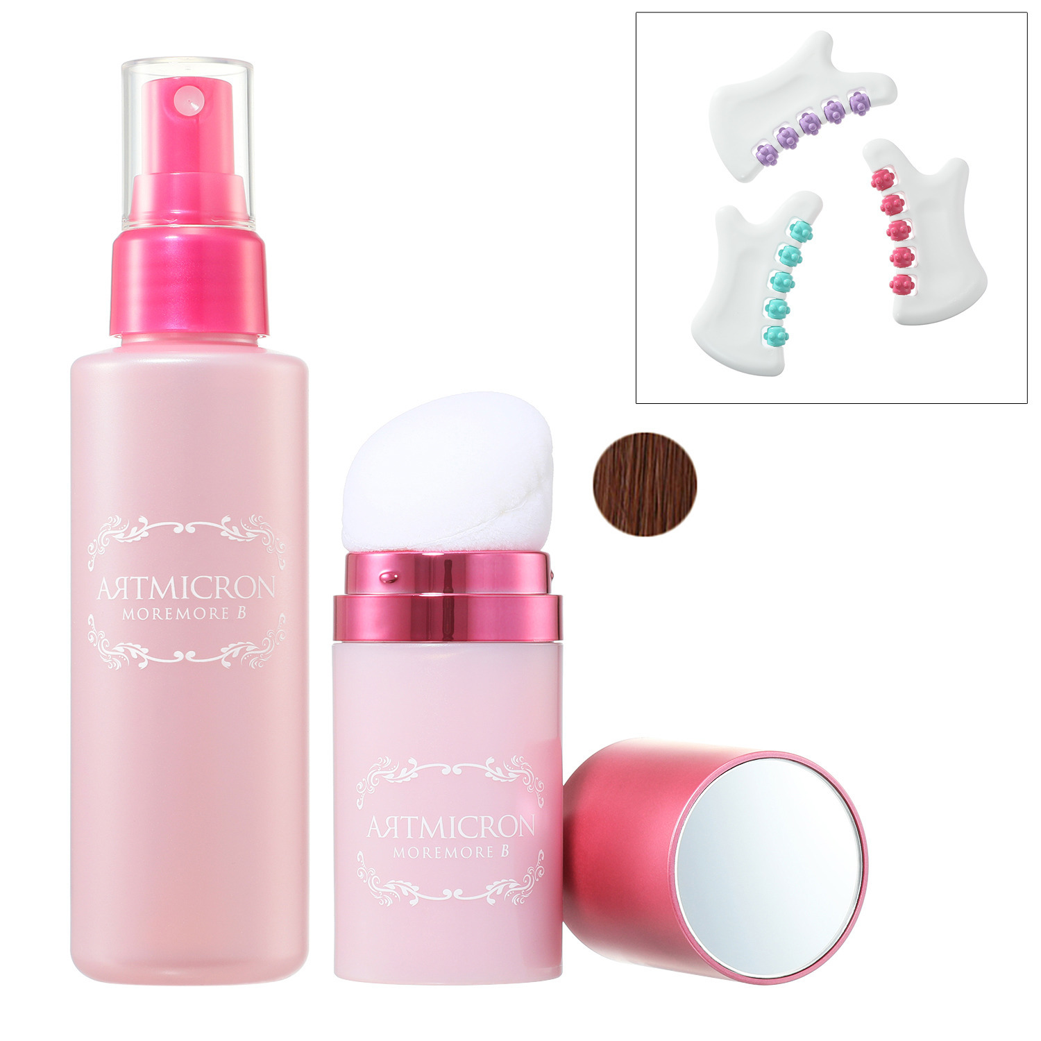 アートネイチャー 瞬間増毛＆白髪隠し！ もっと自然に若々しく アートミクロン モアモアビー スペシャルセット