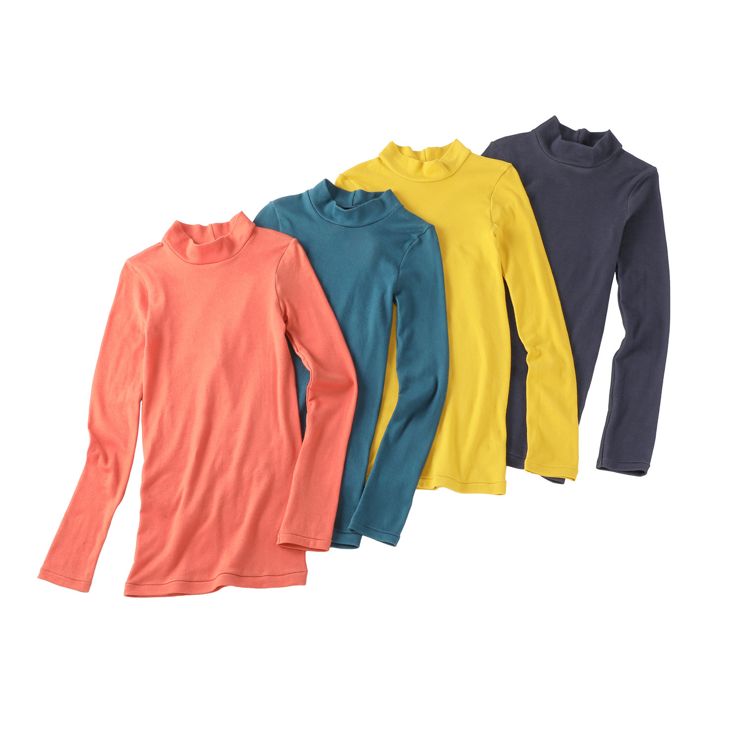 着まわし７デイズ お楽しみ袋 吸湿発熱 綿混カットソー４枚セット