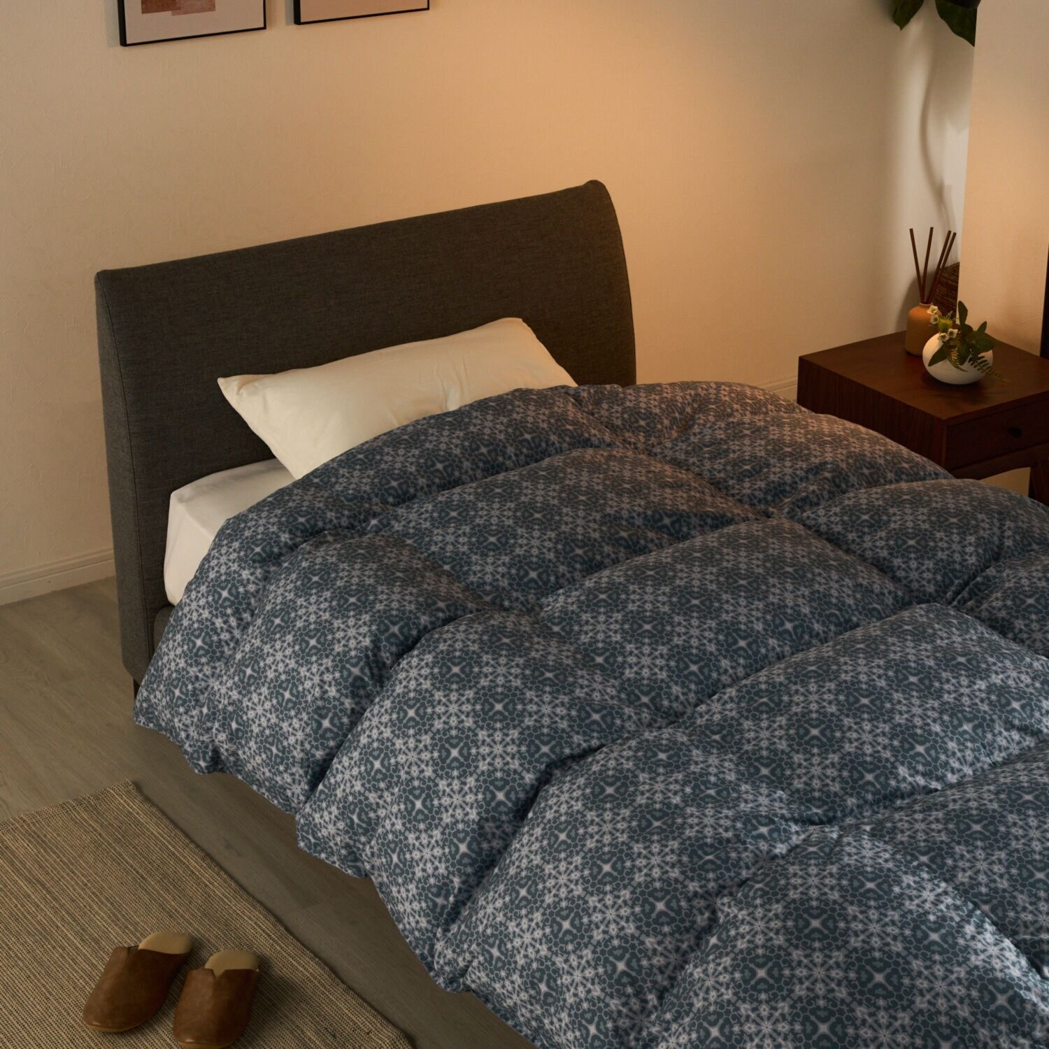 ｎｉｓｈｉｋａｗａ　西川 羽毛の王様 マザーグースダウン９３％ 日本製 防ダニ羽毛掛けふとん ＜シングル＞