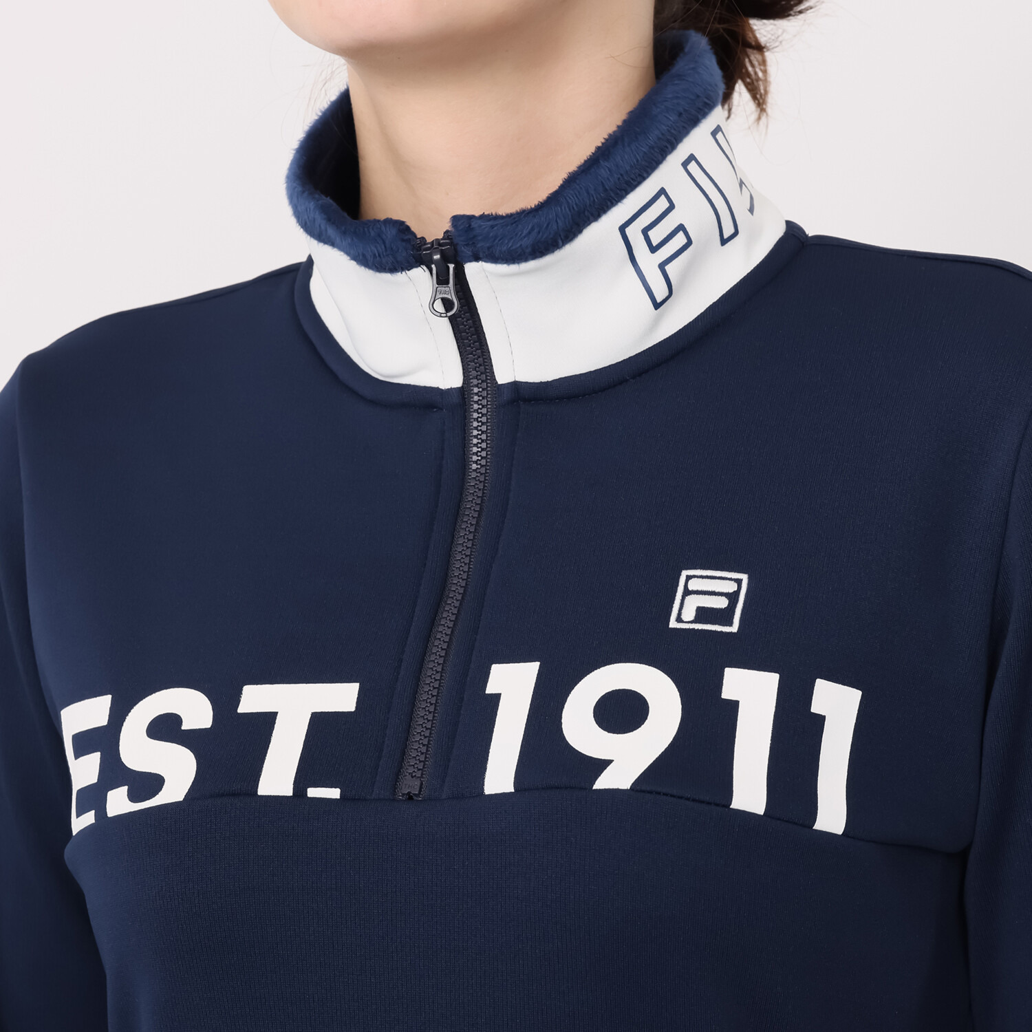 フィラ ＵＶカット ハーフジップ 長袖シャツ