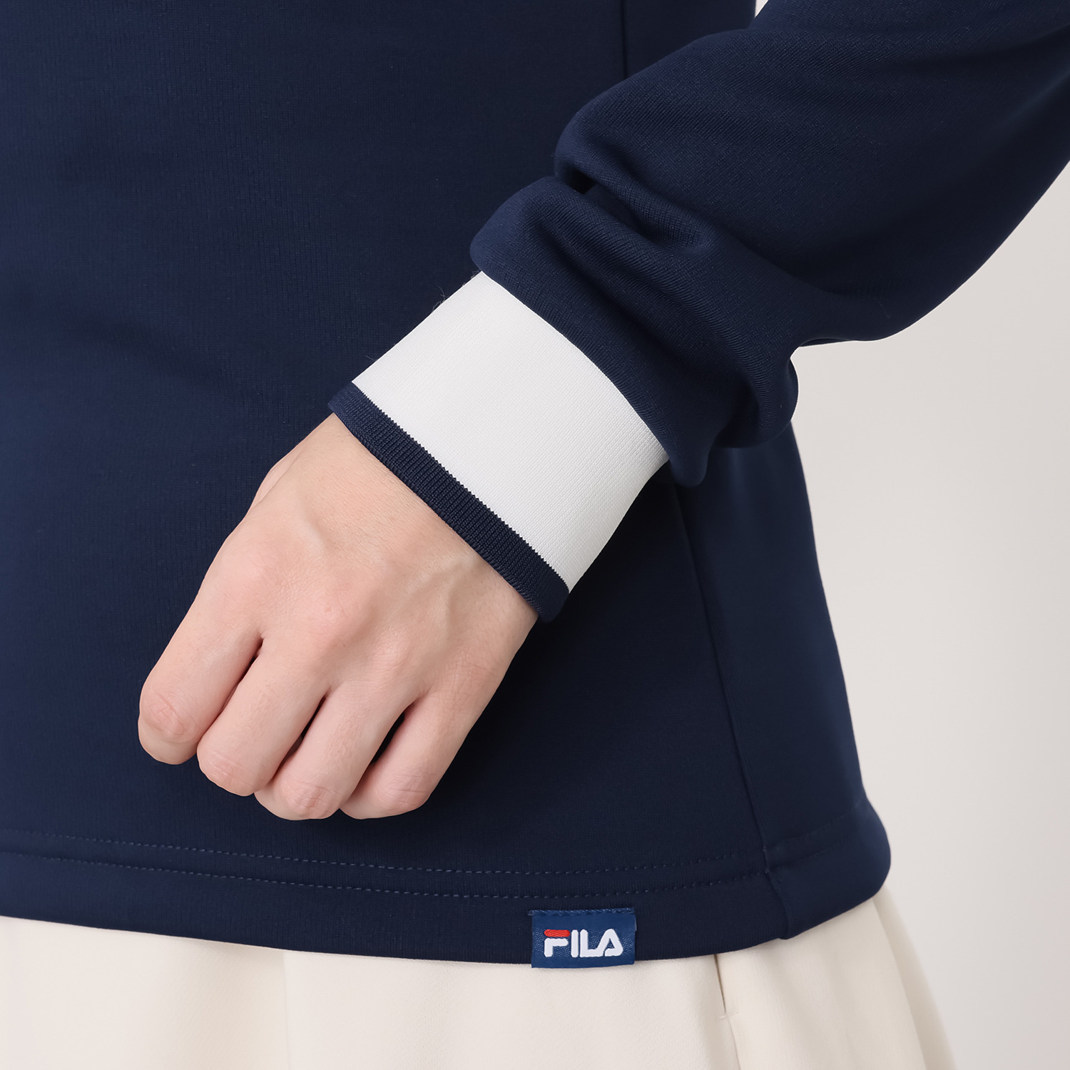 フィラ ＵＶカット ハーフジップ 長袖シャツ