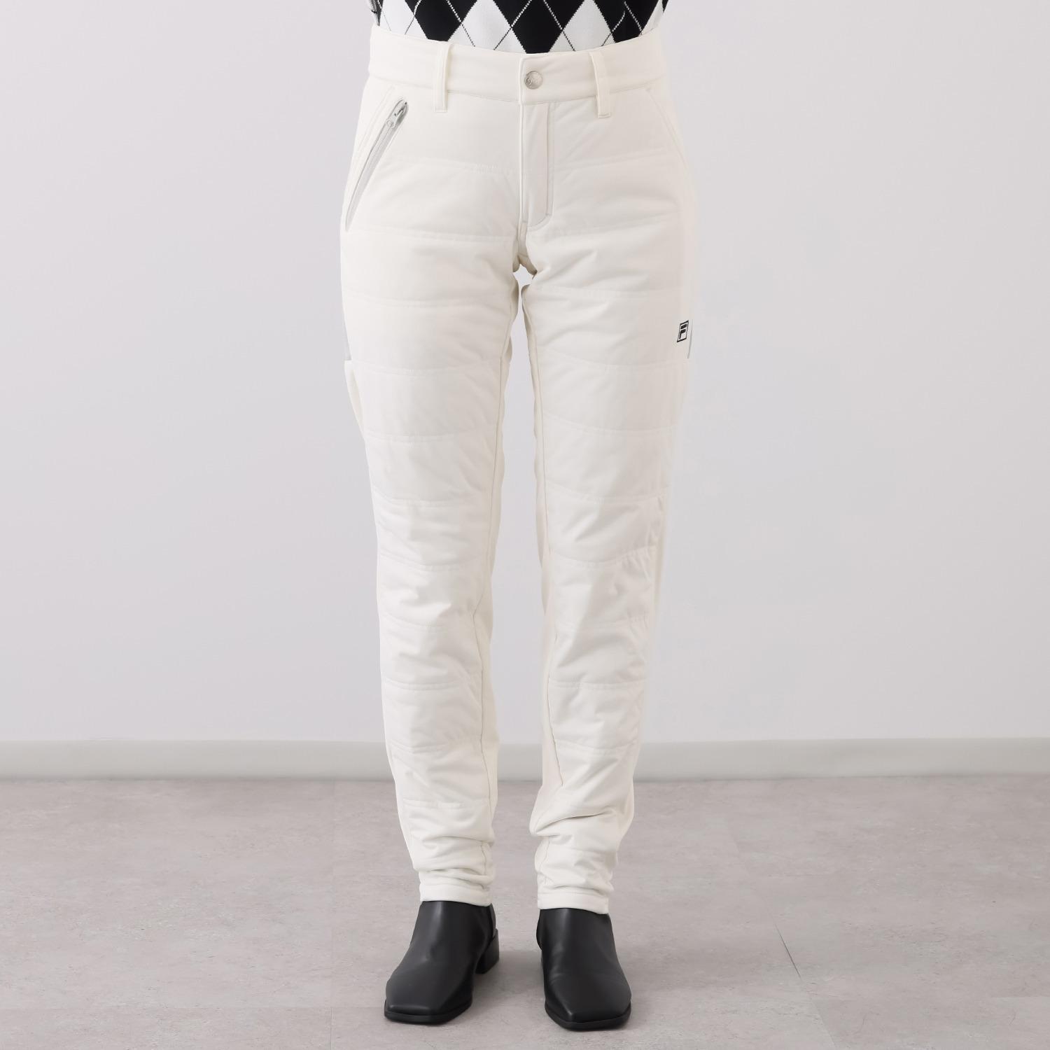 フィラ 防風・蓄熱 中綿入り ボンディングパンツ