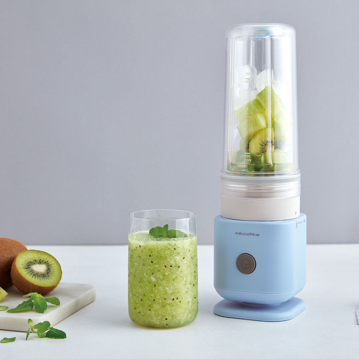 レコルト コンパクトでパワフル！ ソロブレンダーシエル 持ち運べてそのまま飲める ボトル２個特別セット