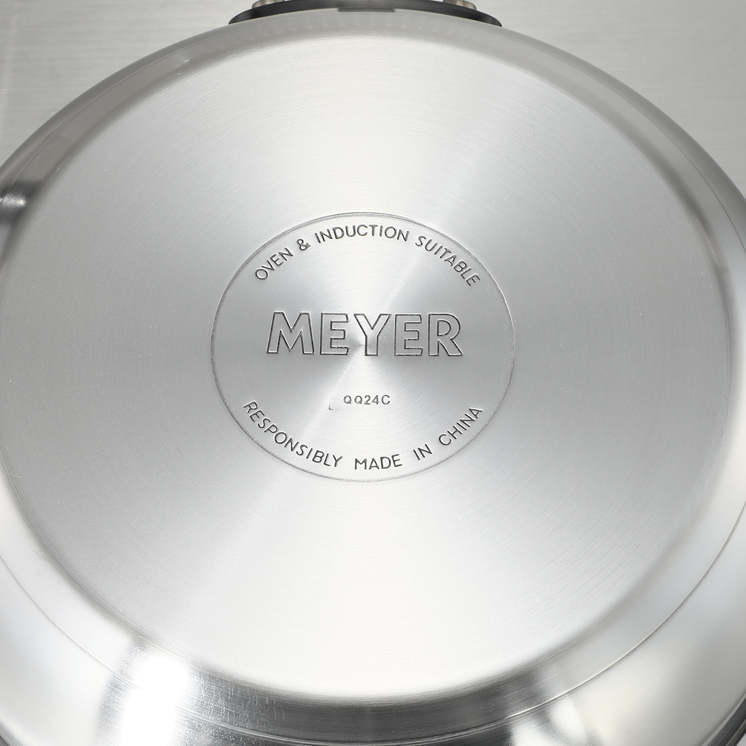 マイヤー サイズ、高さ、 大きさ、ハンドル とにかくちょうどよい ジャストフィットパン ２０ｃｍ＆２４ｃｍ ２ピースセット