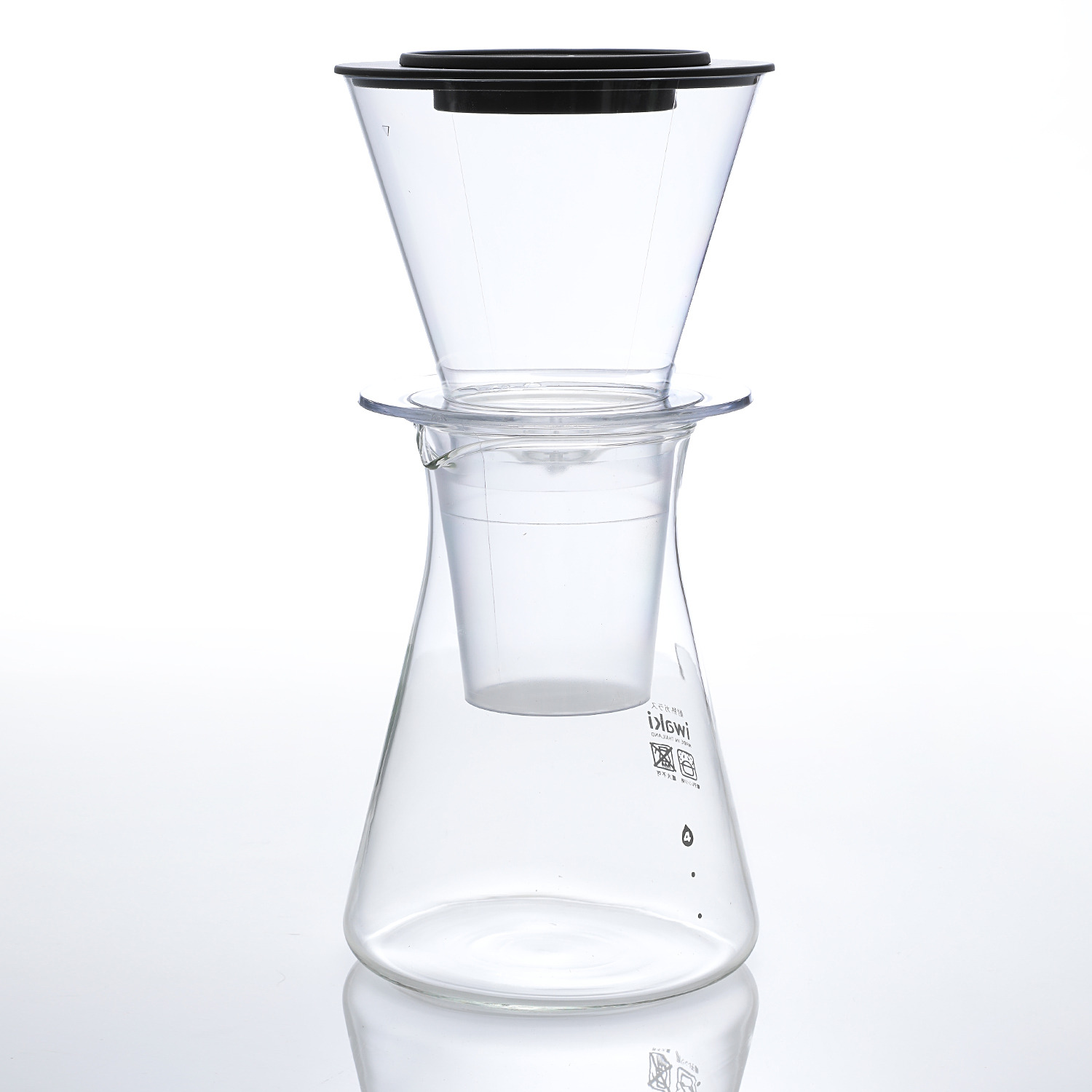 イワキ　ウォータードリップ　コーヒーサーバー＆エアマグ２個セット