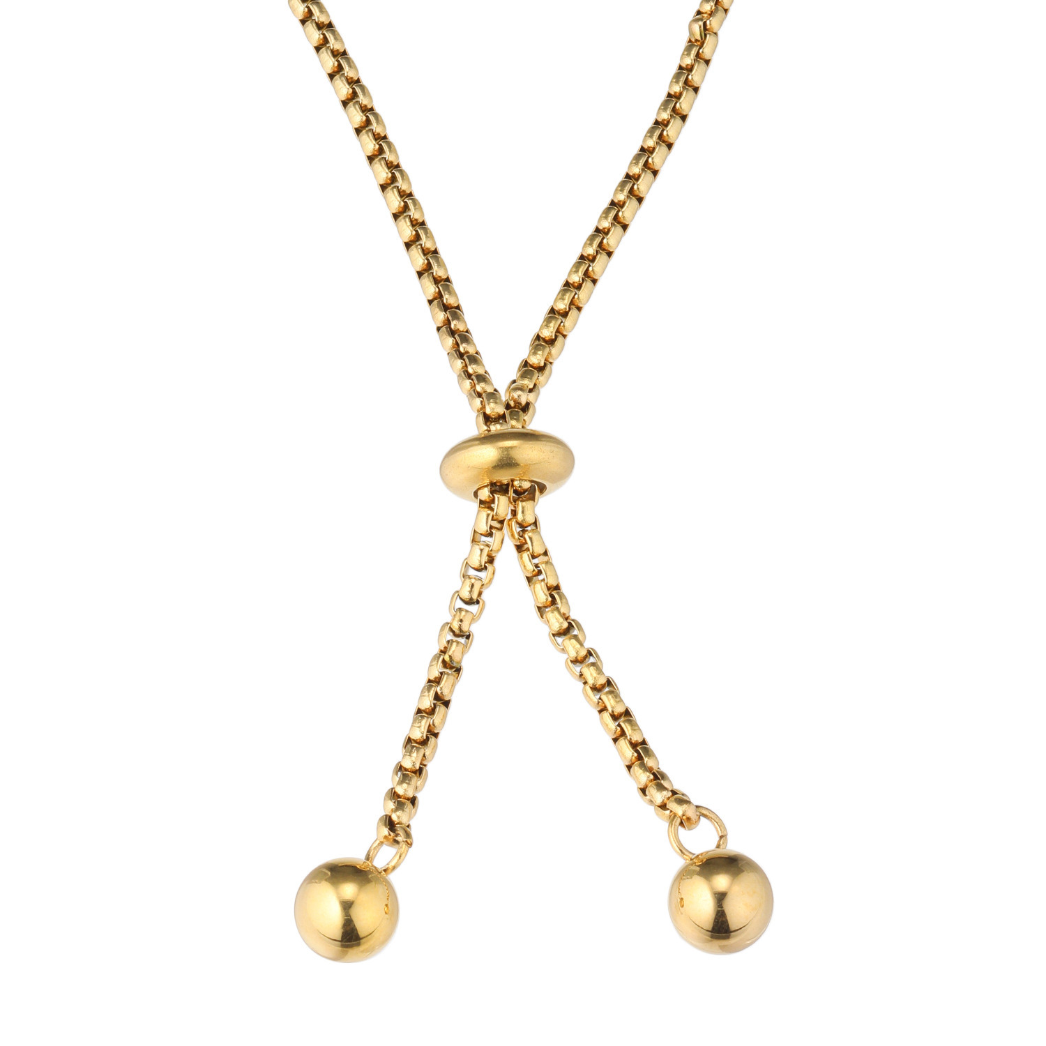 アビステ ウォッチ＆アクセサリーズ ステンレス キラキラビジュウ スライドブレスレット