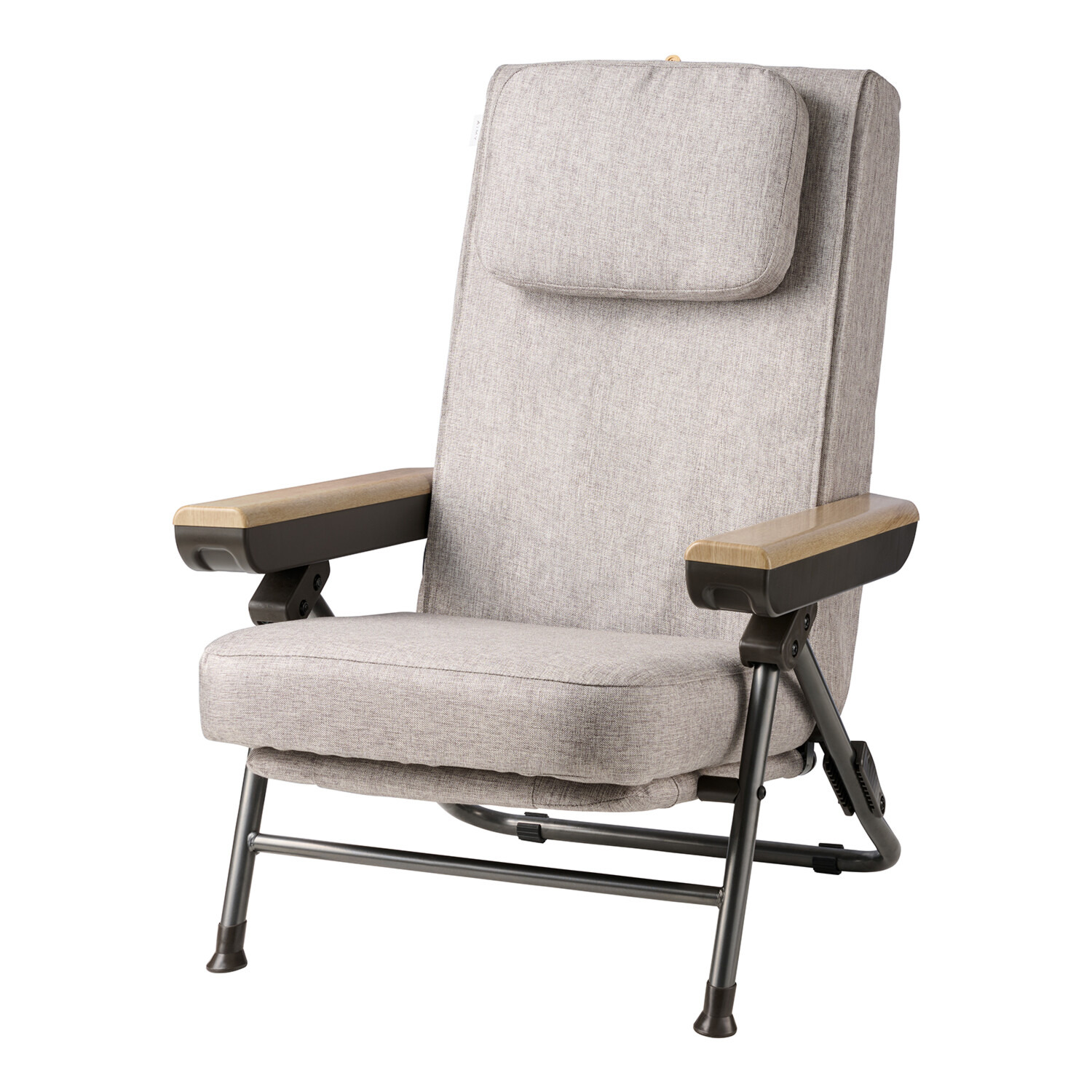 コンパクト設計で 折り畳めて収納もできる！ ３Ｄもみ玉が 気持ちよく揉みほぐす エイミー マッサージチェア ＡＩＭ−２６５