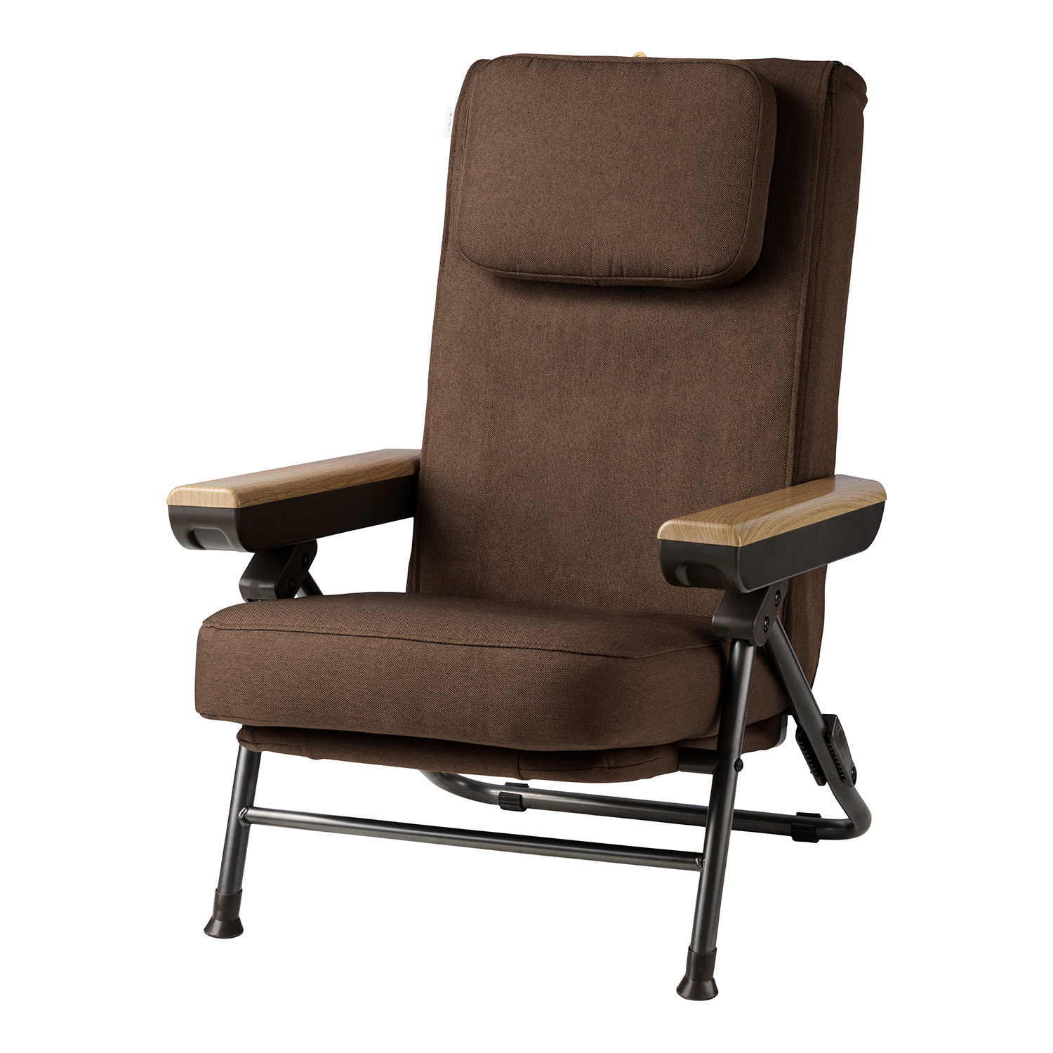 コンパクト設計で 折り畳めて収納もできる！ ３Ｄもみ玉が 気持ちよく揉みほぐす エイミー マッサージチェア ＡＩＭ−２６５