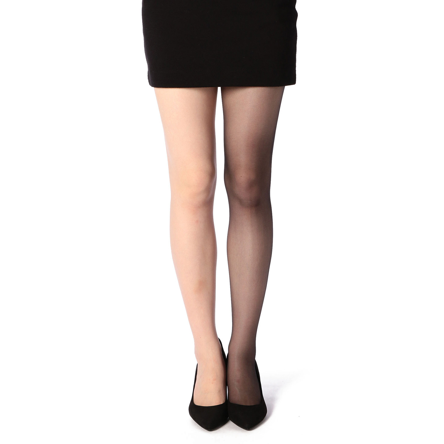 福助 抗菌防臭 引き締めて伝線しにくい ストッキング 同色９足セット