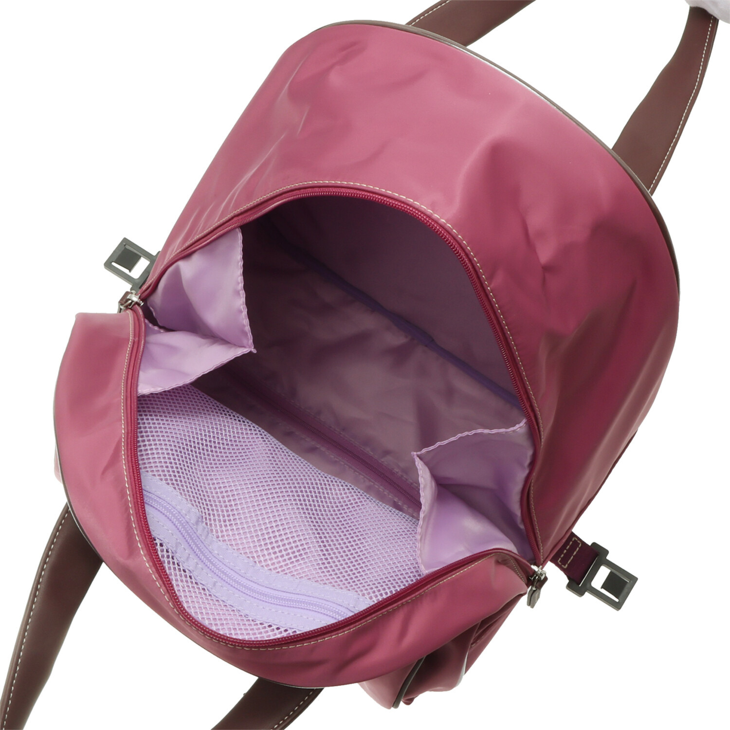 マドモワゼル　ザザ はっ水ナイロン ボストン型キャリーバッグ