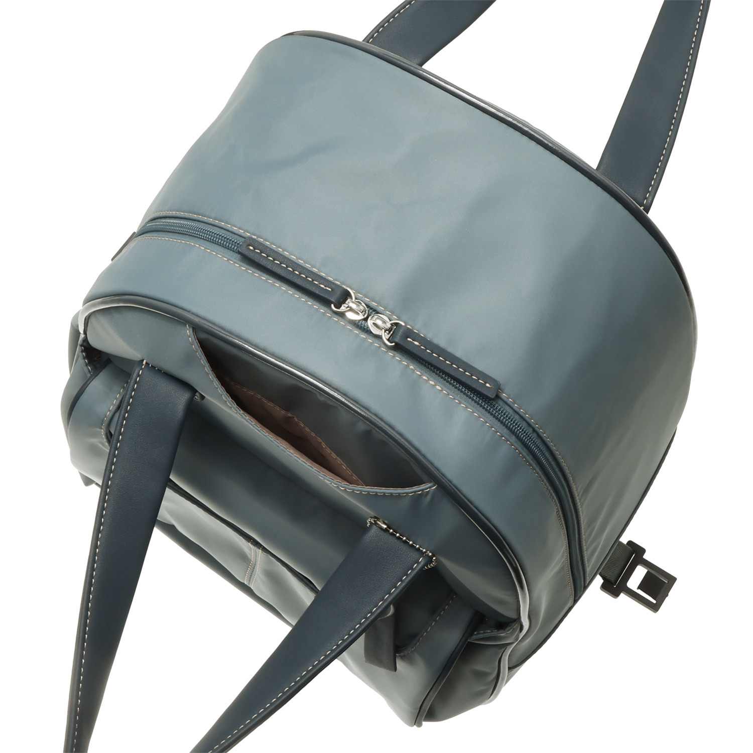 マドモワゼル　ザザ はっ水ナイロン ボストン型キャリーバッグ