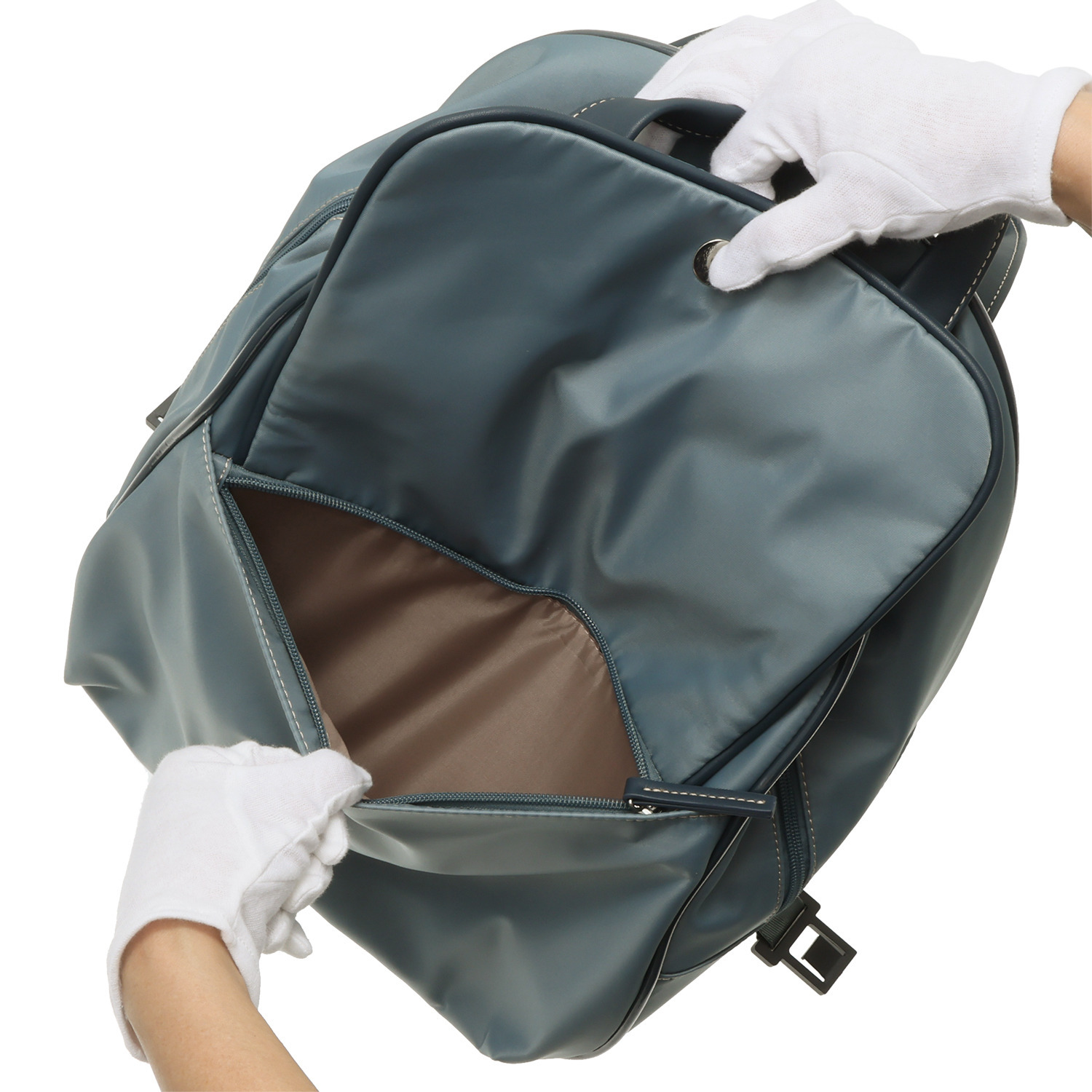 マドモワゼル　ザザ はっ水ナイロン ボストン型キャリーバッグ