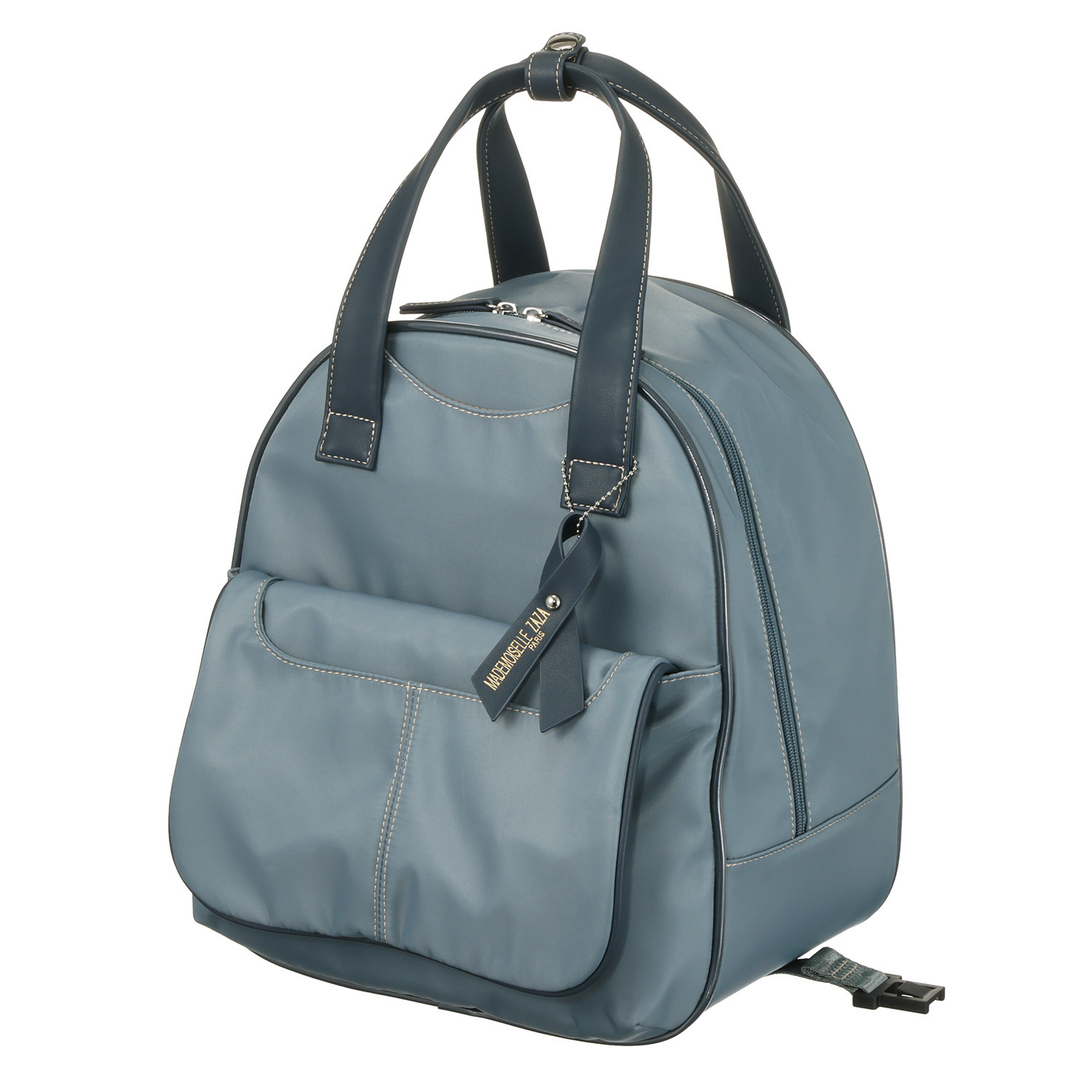 マドモワゼル　ザザ はっ水ナイロン ボストン型キャリーバッグ