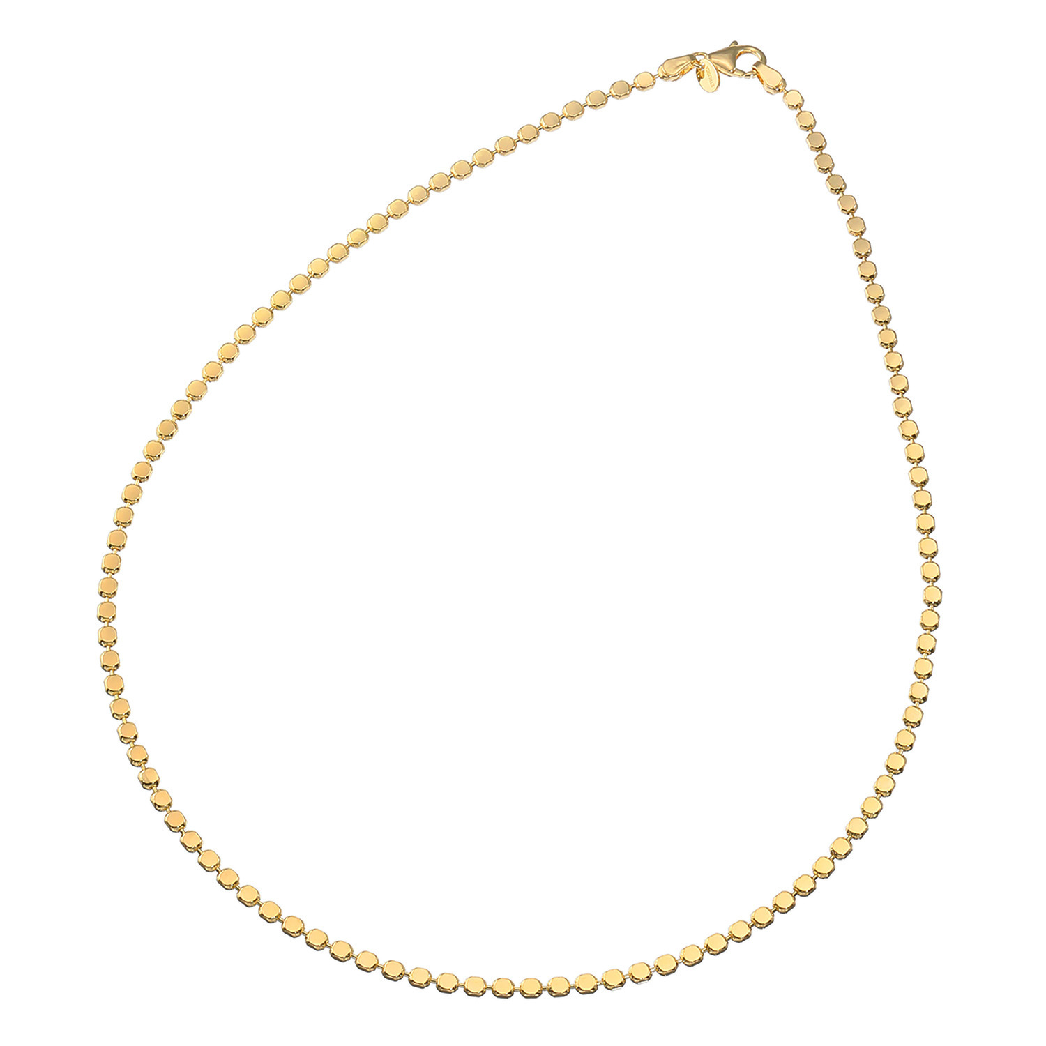 エトルースカ イタリアメイド ディスクチェーン ネックレス