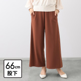 上質ごこち 極上のエレガントドレープ ワイドパンツ ＜股下６６ｃｍ＞