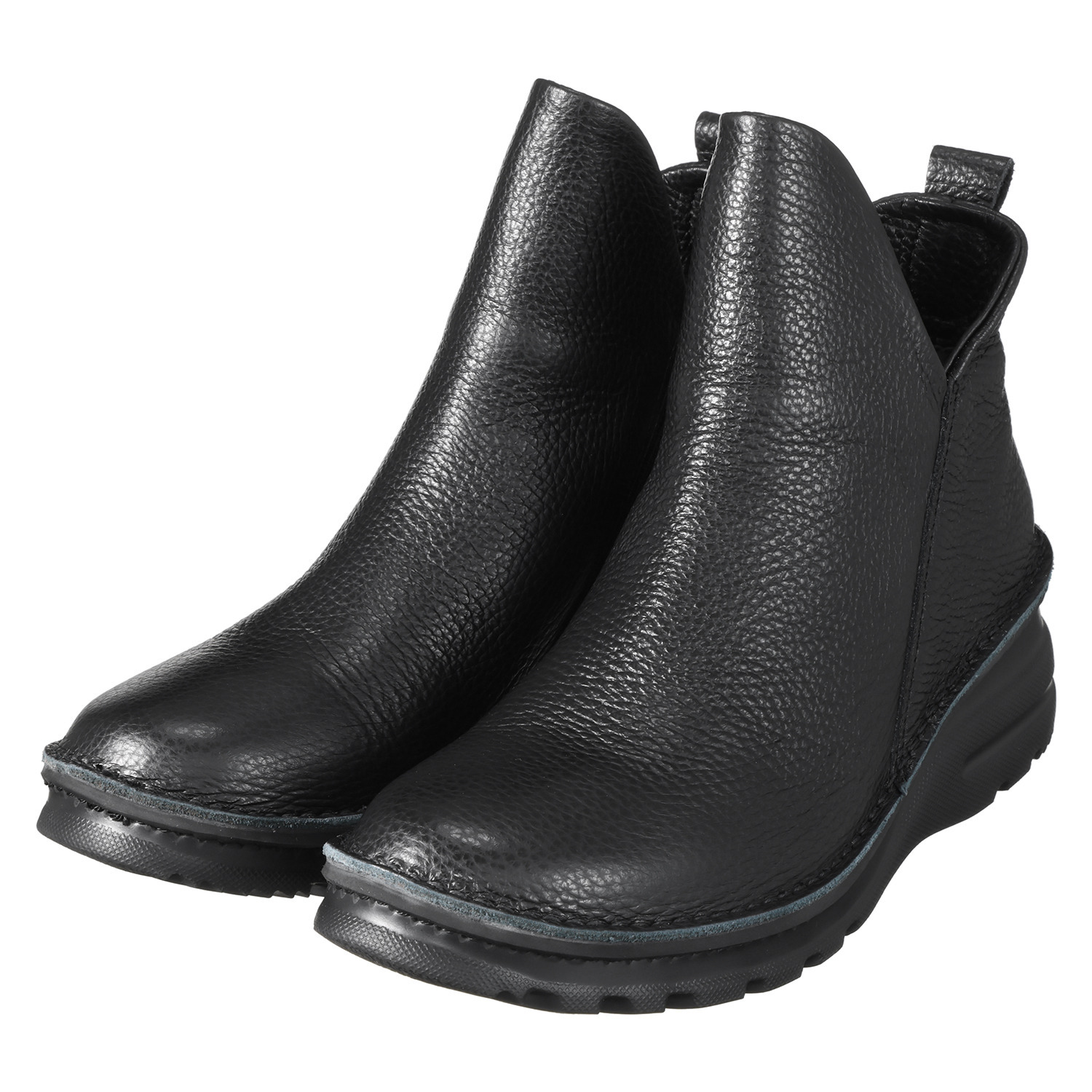 ＪＳハートレーベル ＜日本製＞ はっ水　姫路レザー 軽量コンフォートブーツ