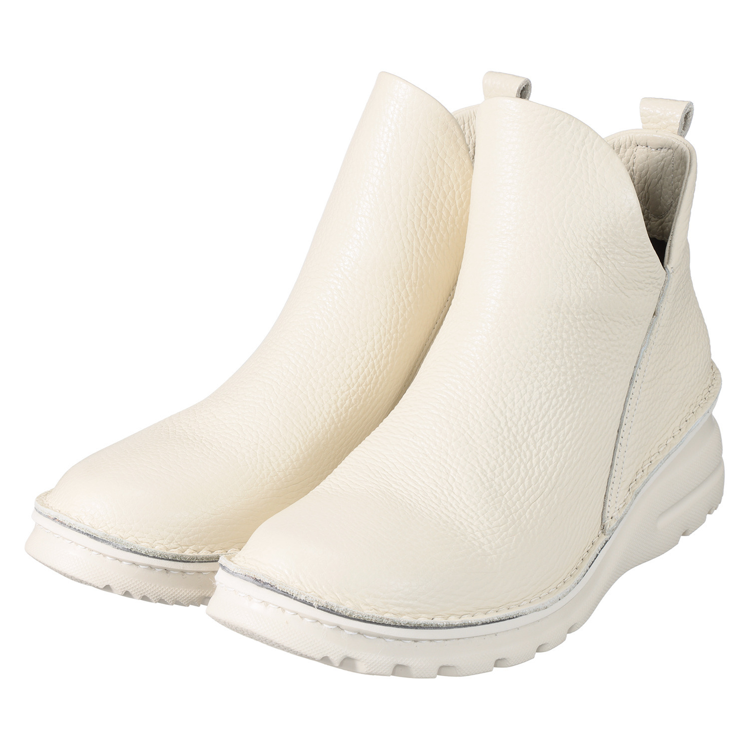 ＪＳハートレーベル ＜日本製＞ はっ水　姫路レザー 軽量コンフォートブーツ