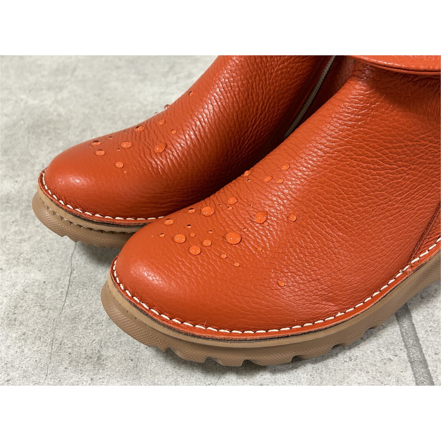 ＪＳハートレーベル ＜日本製＞ はっ水　姫路レザー 軽量コンフォートブーツ