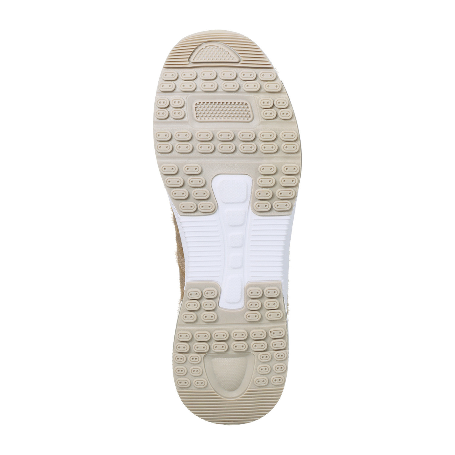 モズ ふわふわニット使用 ダブルエアソール 軽量スニーカー