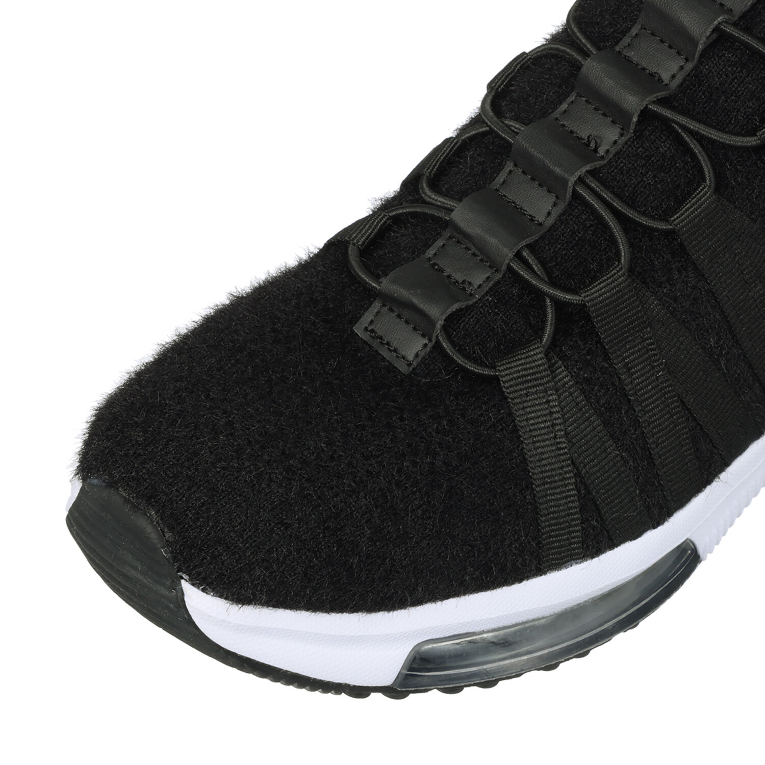 モズ ふわふわニット使用 ダブルエアソール 軽量スニーカー