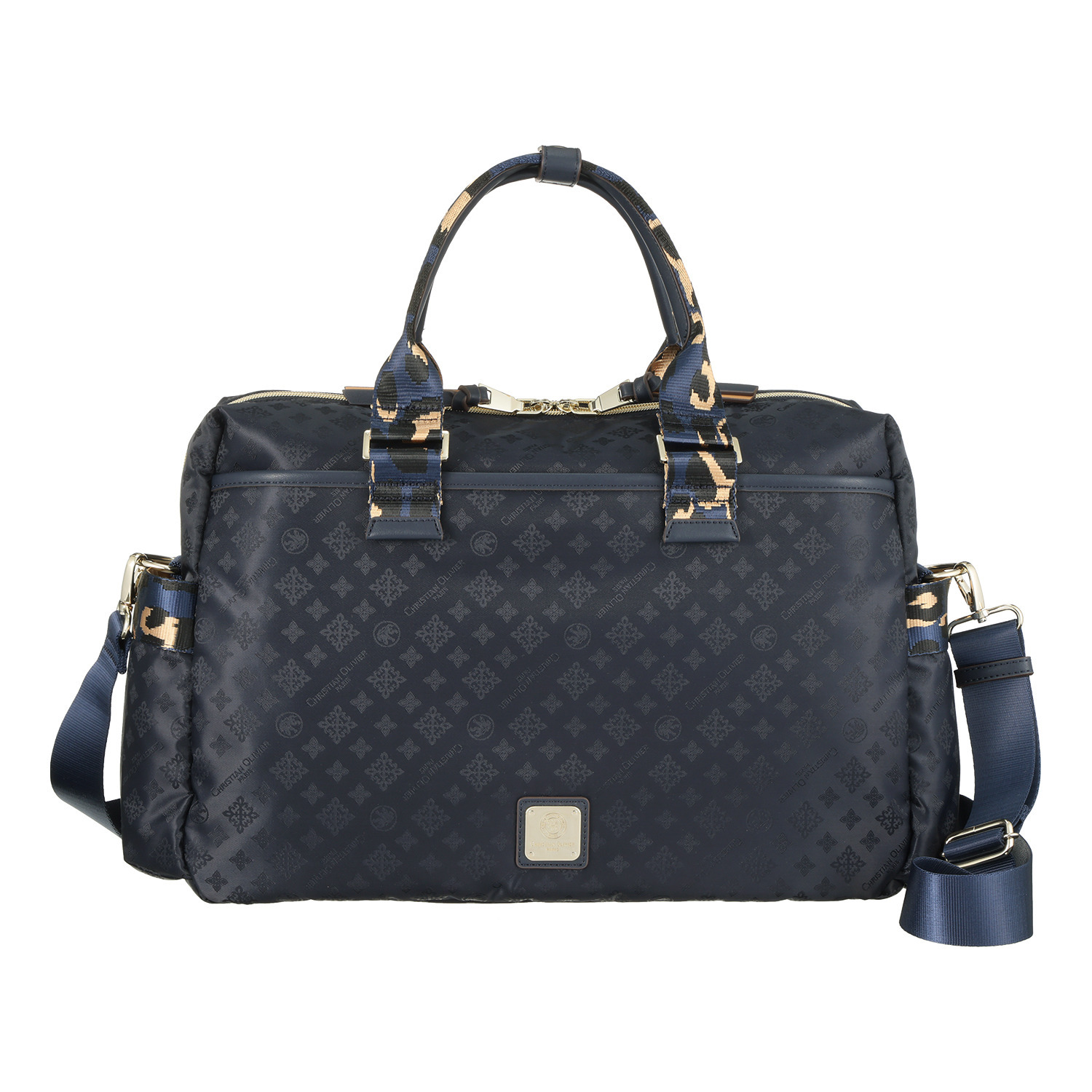 クリスチャン　オリビエ はっ水ジャガード ソフトボンディング ２ウェイボストンバッグ