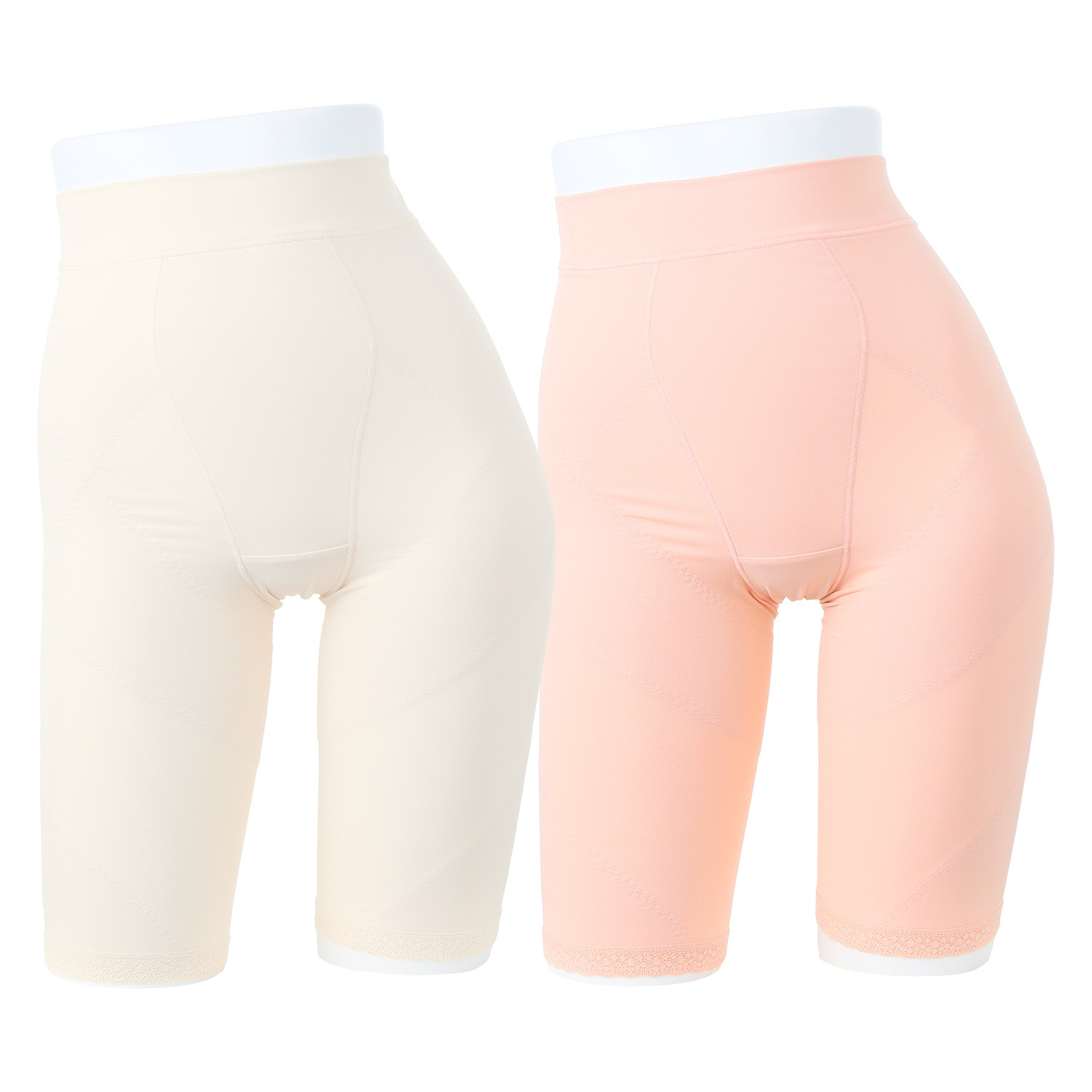 美人工房 消臭・やわらか裏起毛 いい肌あったか 立体的にヒップメイク ロングガードル２枚セット