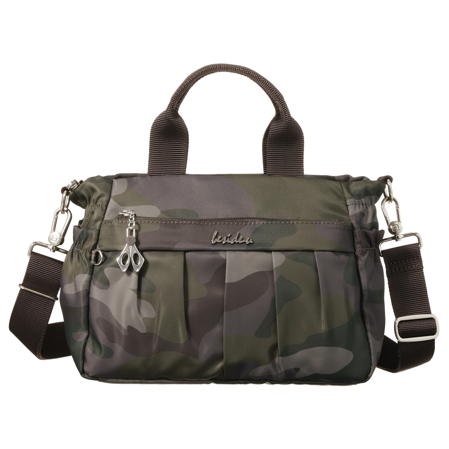 ビサイユ はっ水 “タック＆プリーツ” ２ウェイバッグ ＜Ｓ＞