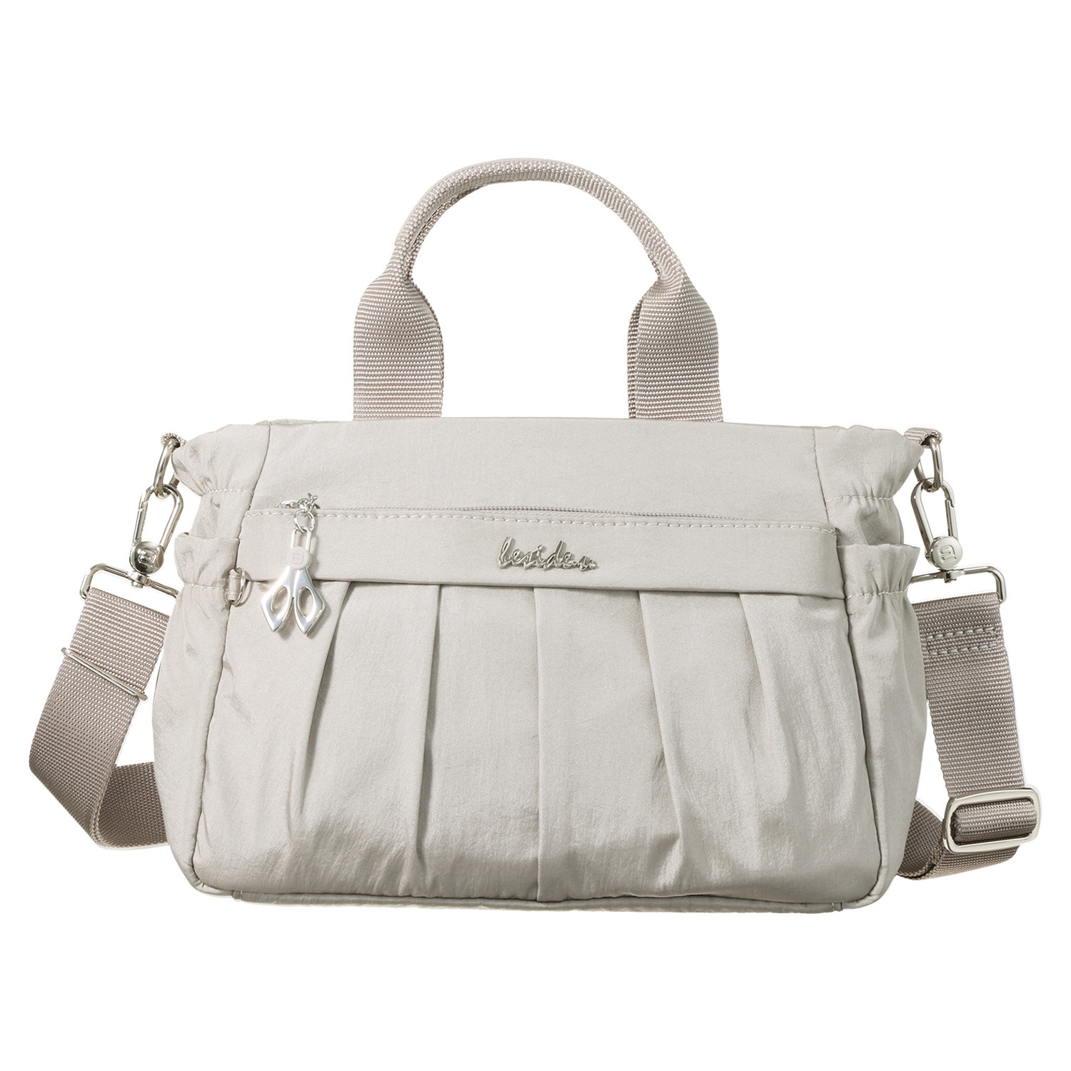 ビサイユ はっ水 “タック＆プリーツ” ２ウェイバッグ ＜Ｓ＞