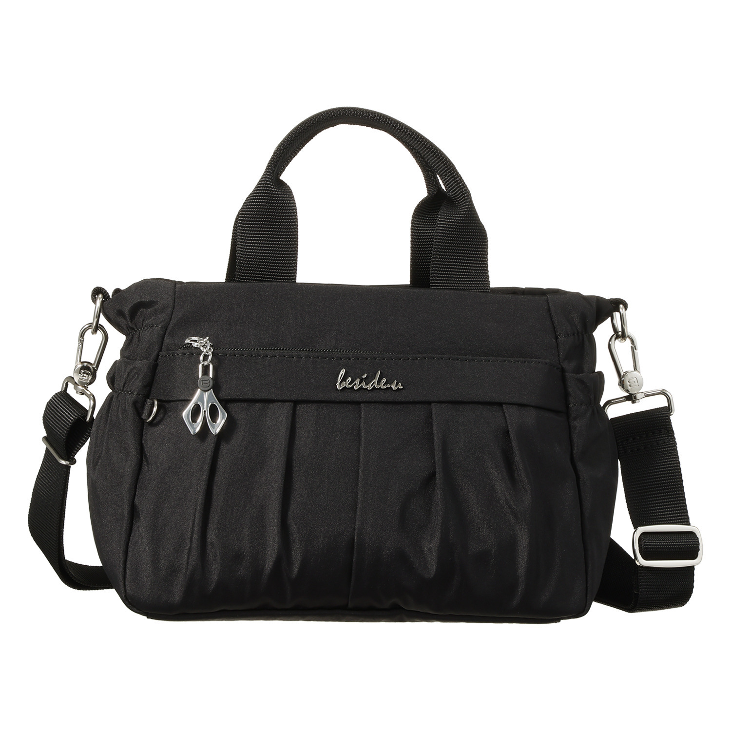 ビサイユ はっ水 “タック＆プリーツ” ２ウェイバッグ ＜Ｓ＞