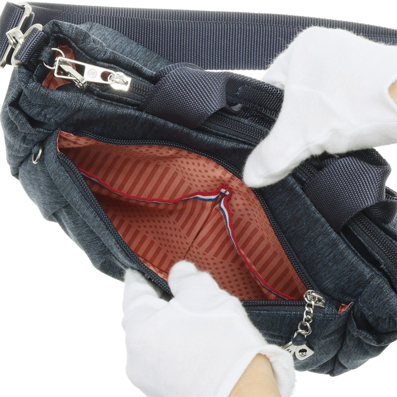 ビサイユ はっ水 “タック＆プリーツ” ２ウェイバッグ ＜Ｓ＞