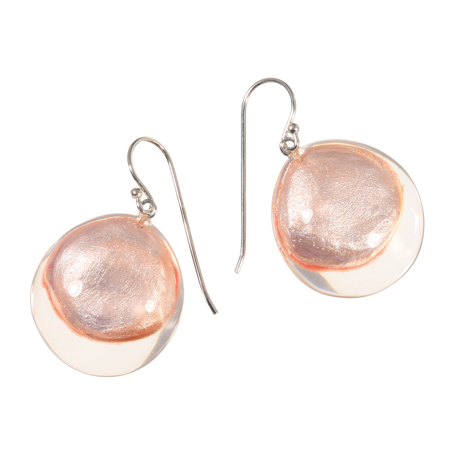 シスカ レジン クリアデザイン ニュアンスカラー イヤリング／ピアス