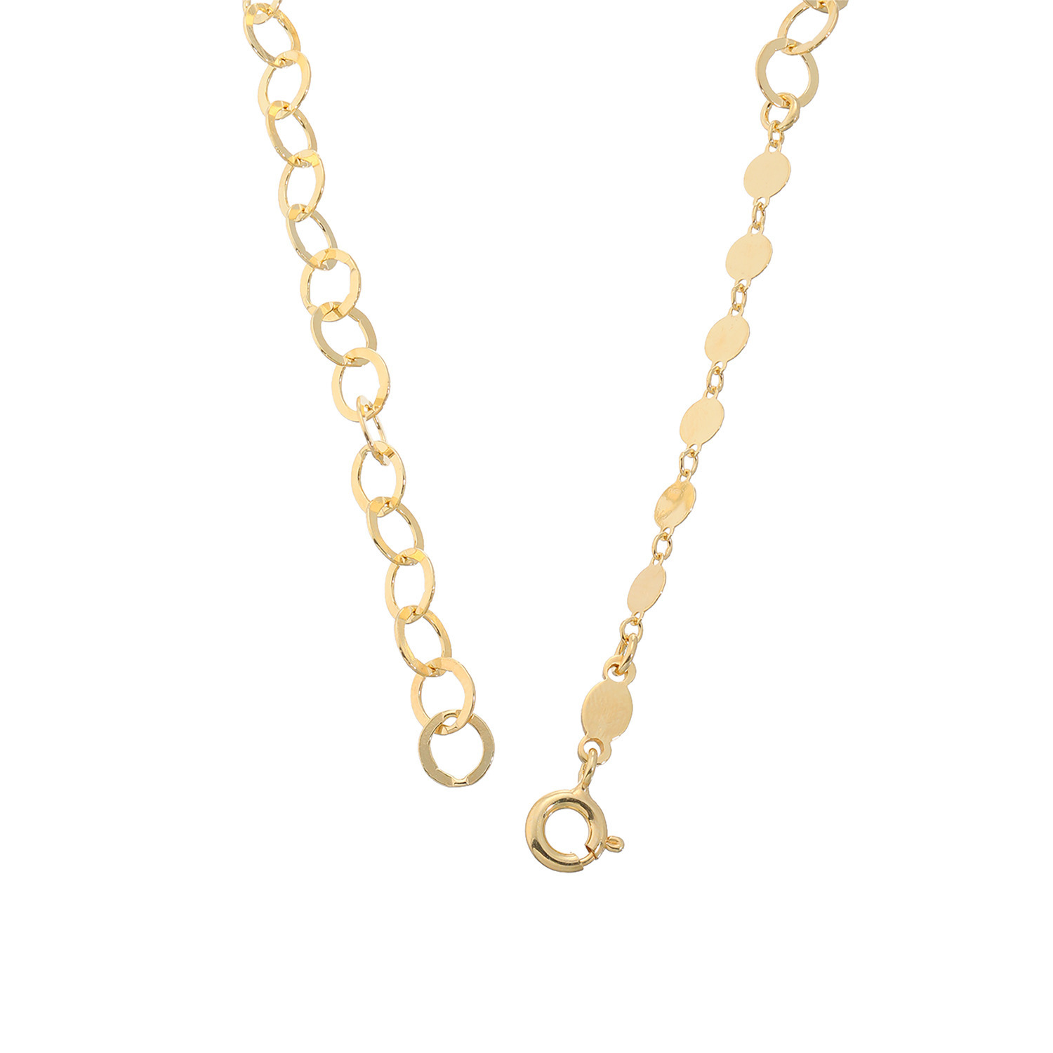 アルジェント イタリアーノ シルバー リンクデザイン ロングネックレス