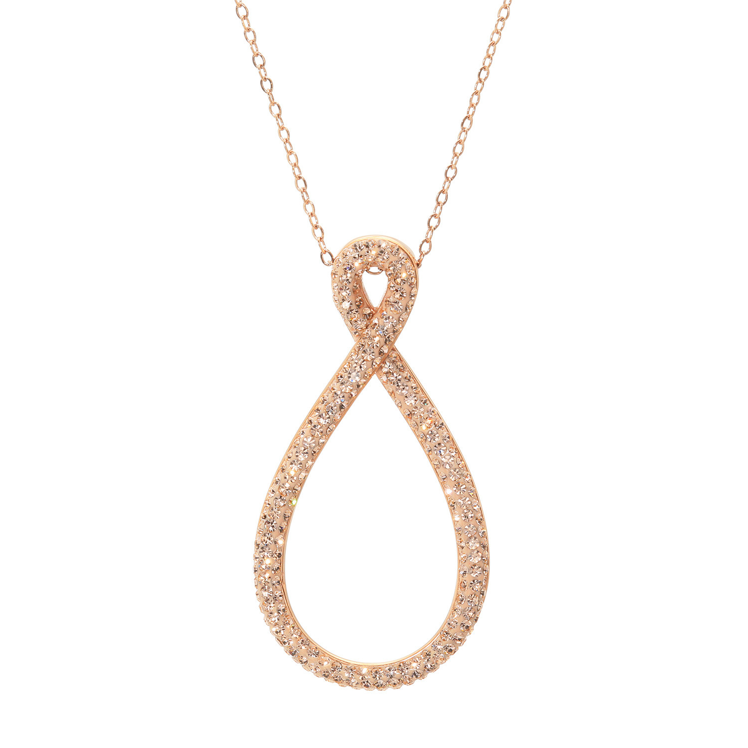 エービーステン ステンレス ビジュウ インフィニティデザイン ネックレス