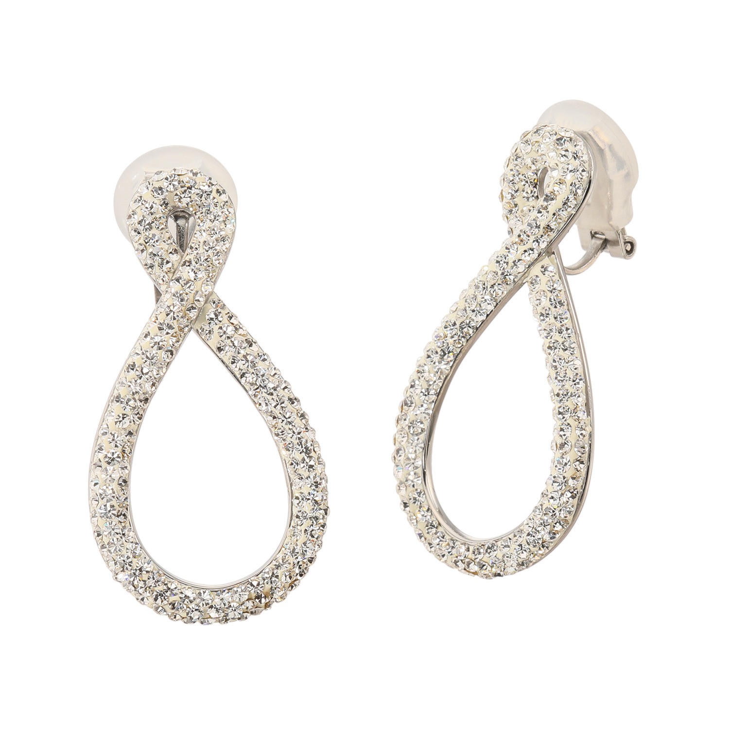 エービーステン ステンレス ビジュウ インフィニティデザイン イヤリング／ピアス