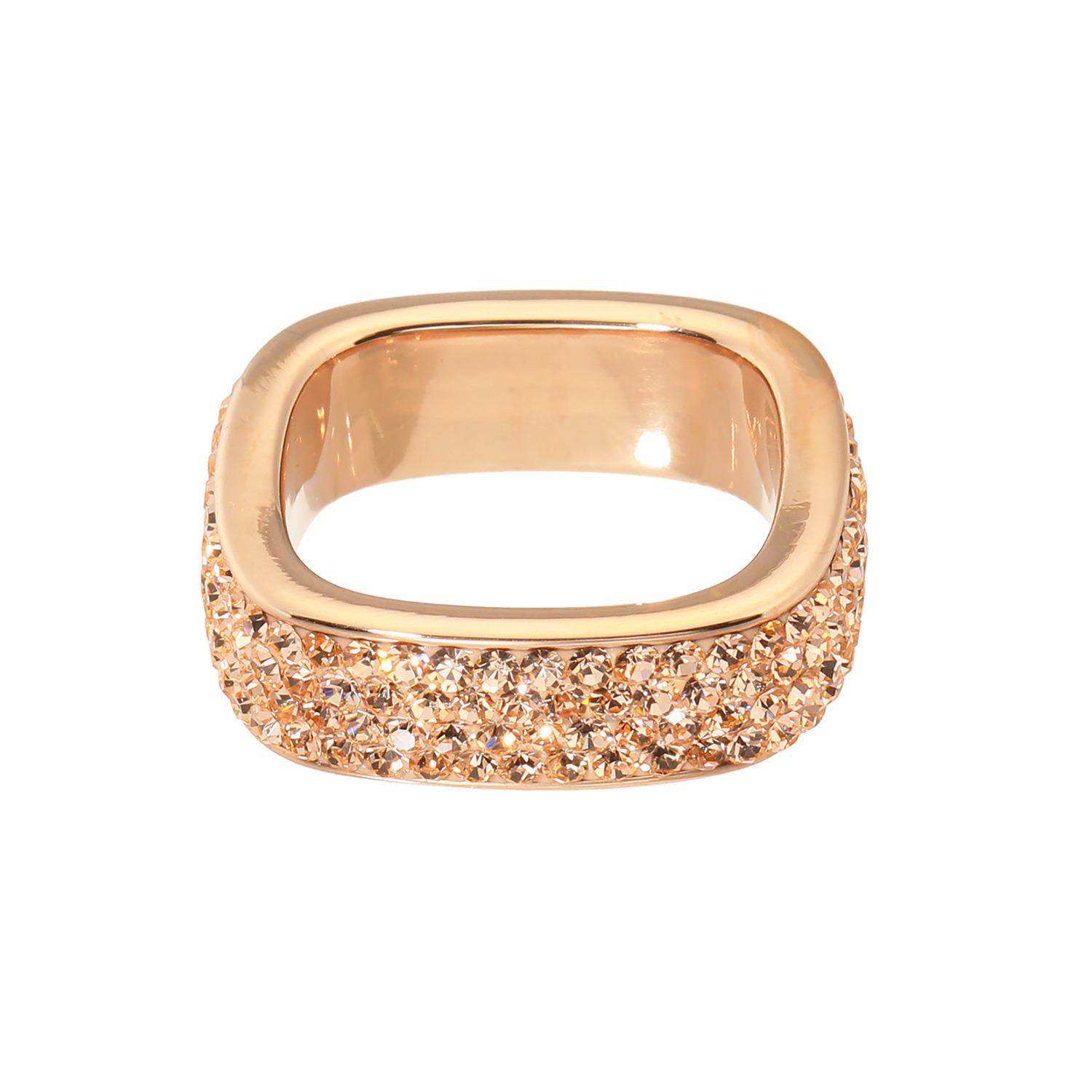 エービーステン ステンレス ビジュウ スクエアリング