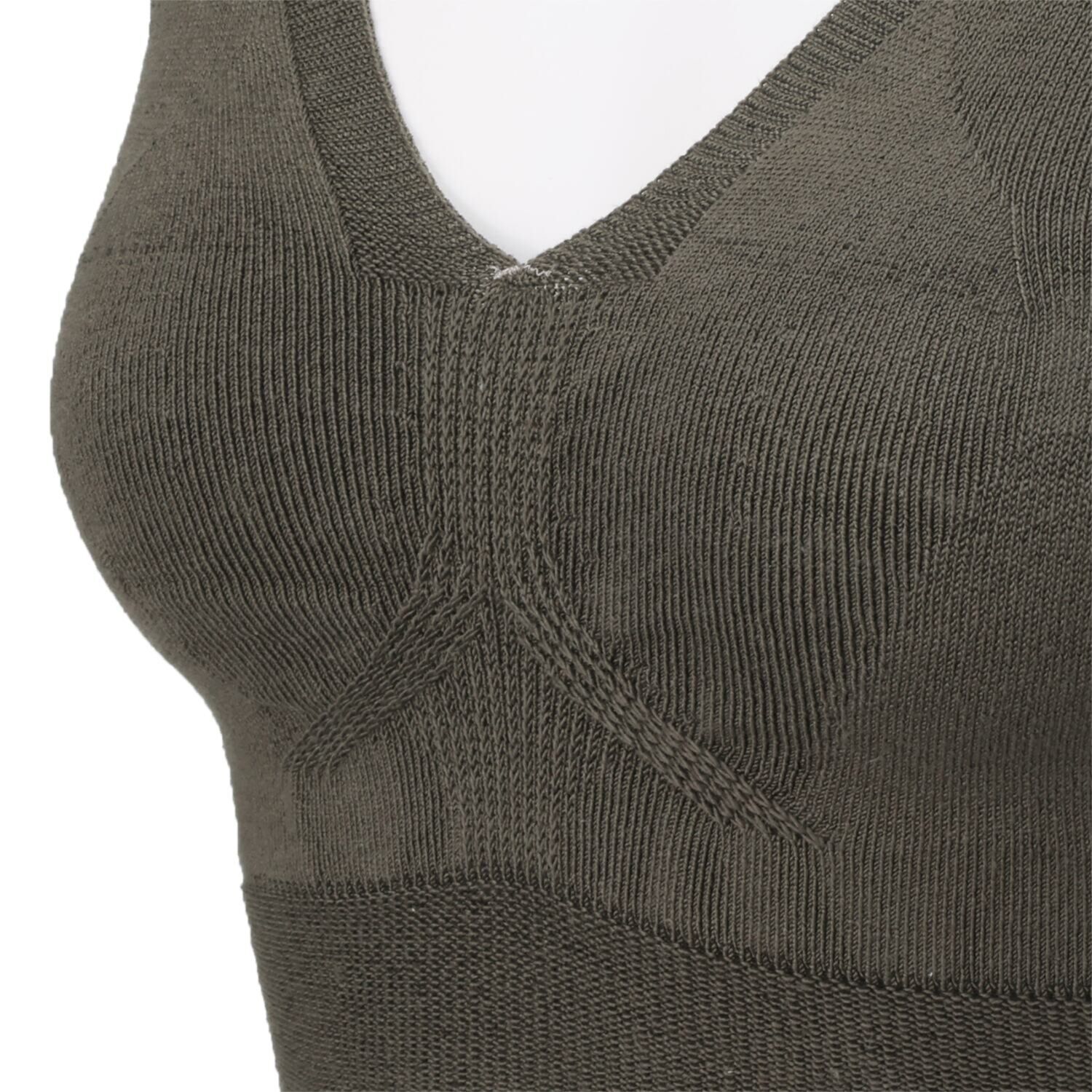 オドアス 洗濯ネット付 締め付けにくいニットブラ “ブレス・コンフィ”