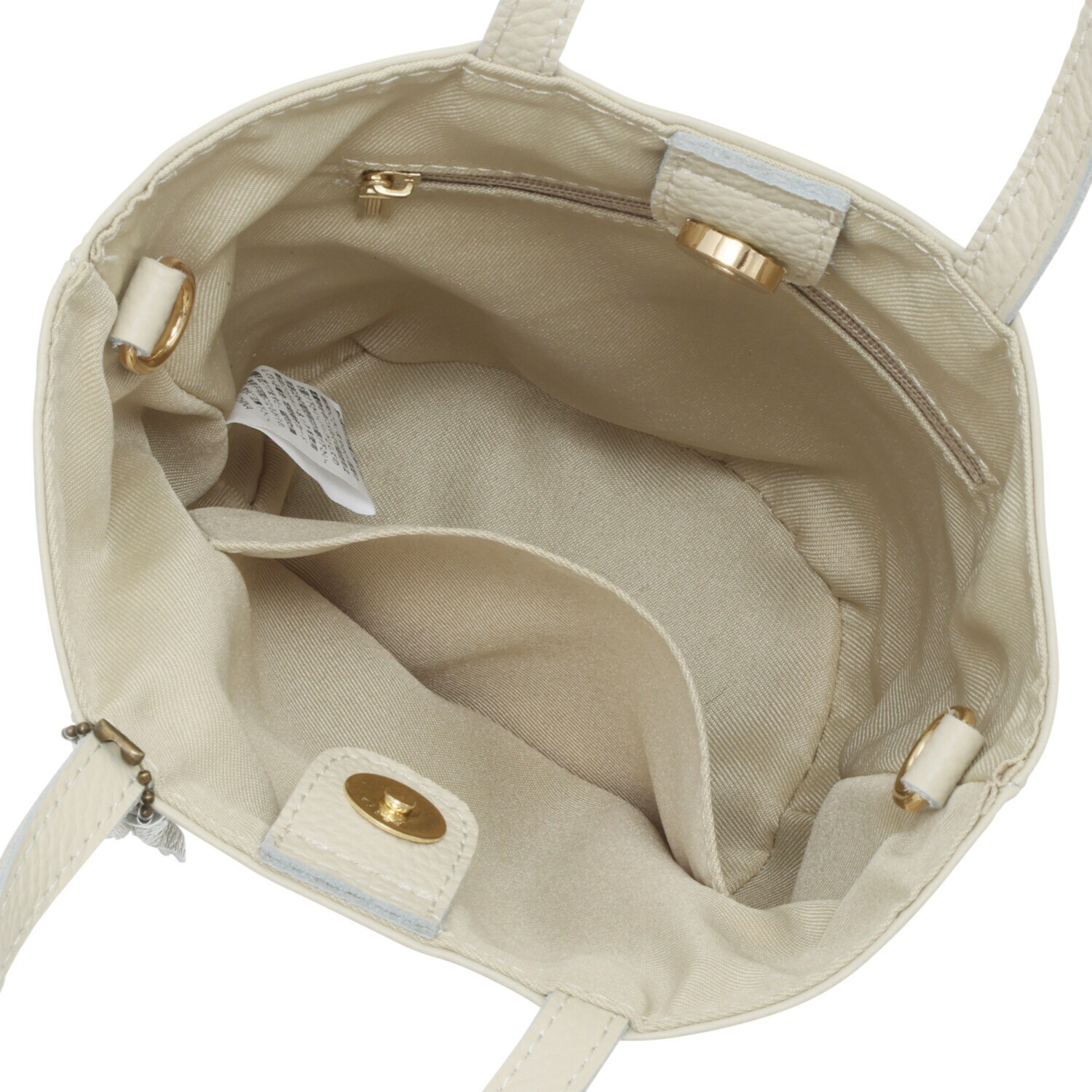 クーコ 牛革シュリンク型押し ２ウェイ ミニトートバッグ ＜タッセル付＞