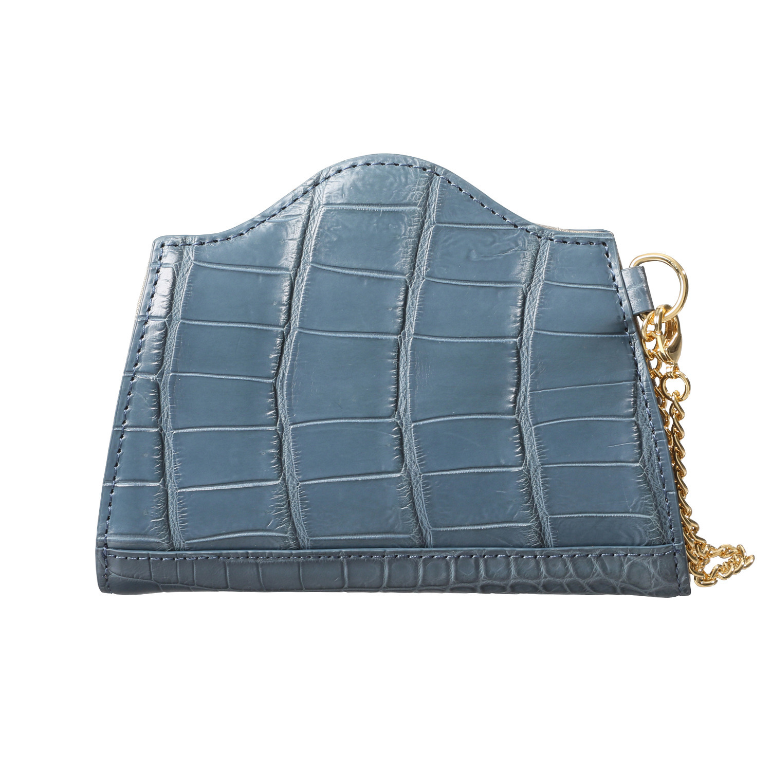 ペレリールッソ カラーはお任せ！ クラインカルー社製 マットクロコダイル マスクケース ＜チャーム付＞