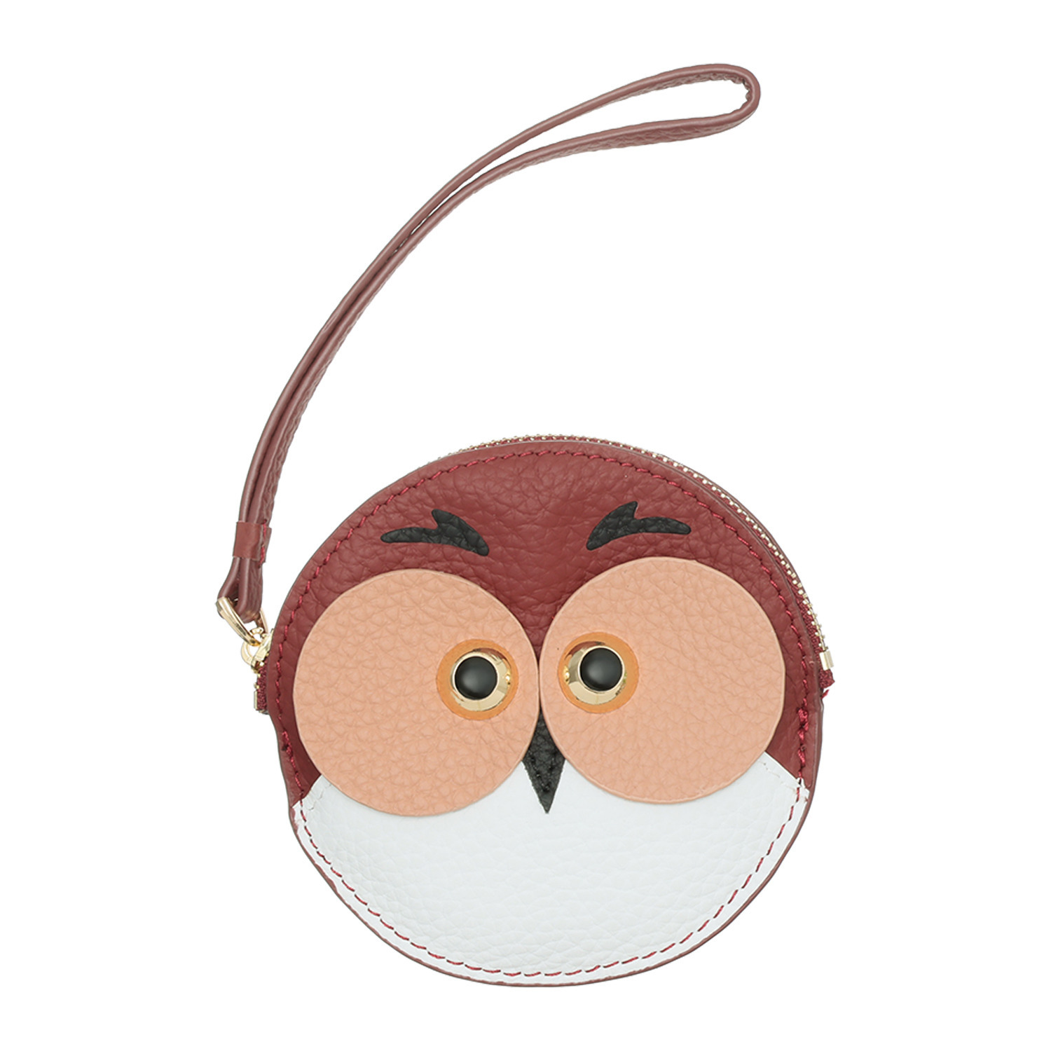 エスタシオン フクロウデザイン ミニポーチ