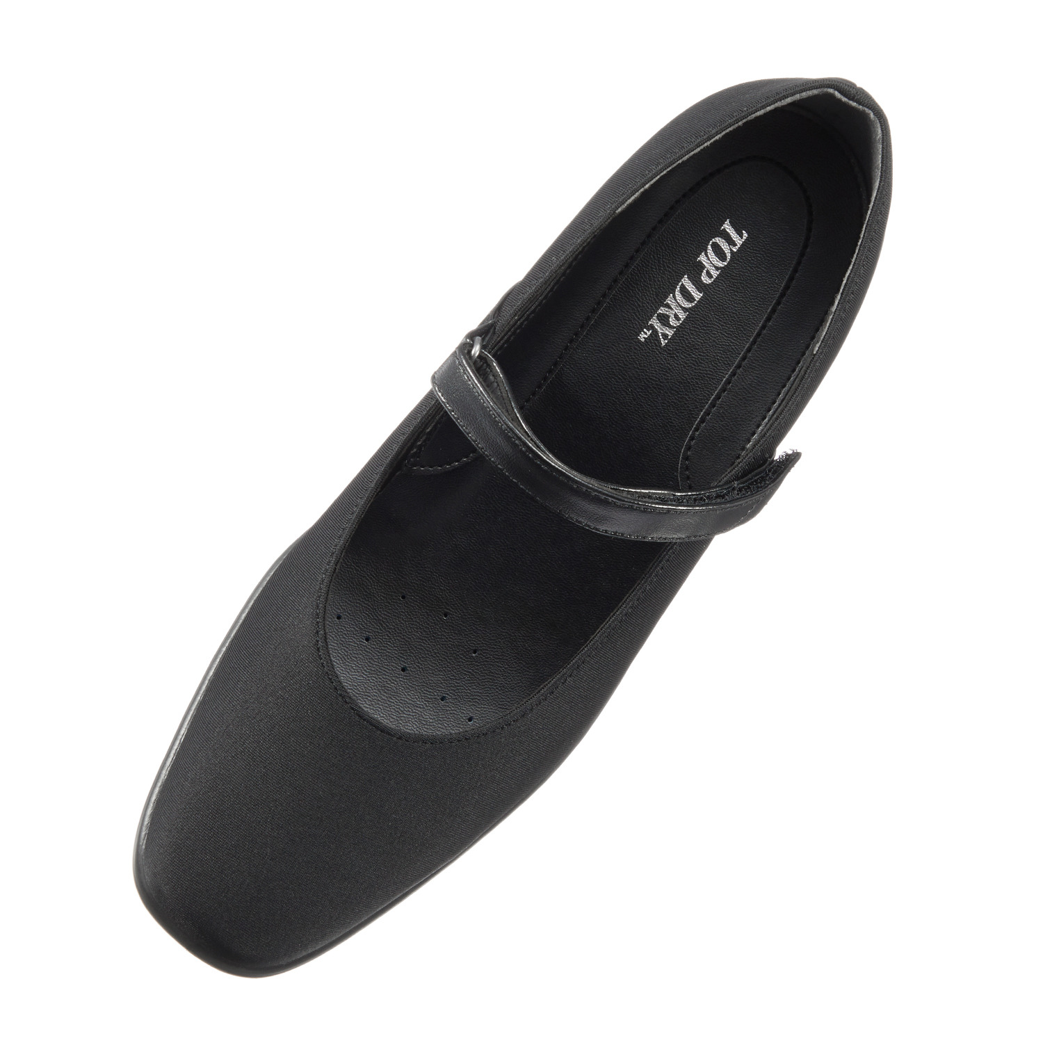 トップドライ 天気予報を気にせず履ける ベルトストラップ付 パンプス