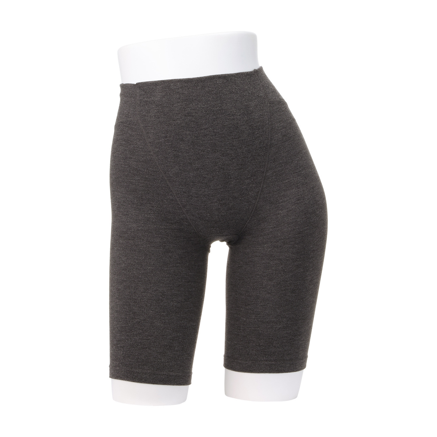 温活キュート お腹・腰周り・下腹部分が 三重であったかい！ ピーチ起毛 仙骨周り重点保温 五分丈ボトム　２色セット