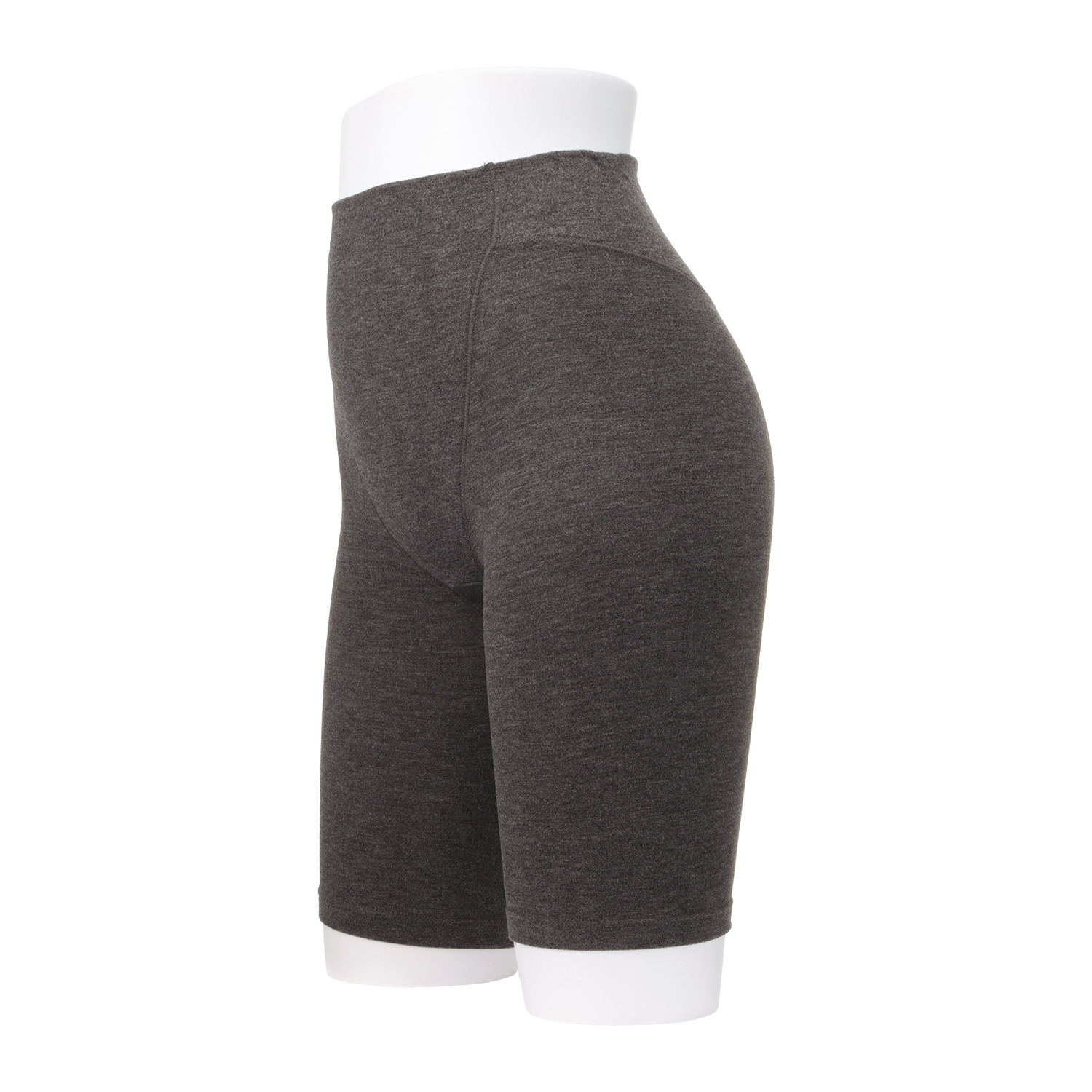 温活キュート お腹・腰周り・下腹部分が 三重であったかい！ ピーチ起毛 仙骨周り重点保温 五分丈ボトム　２色セット