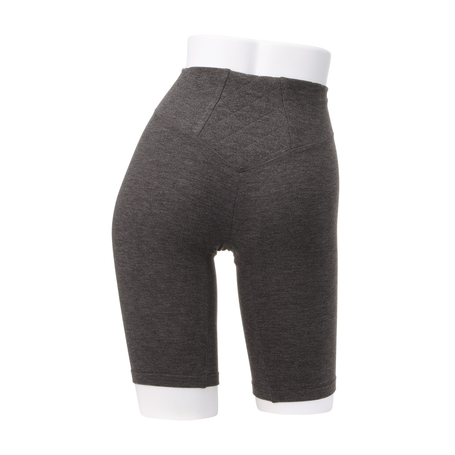 温活キュート お腹・腰周り・下腹部分が 三重であったかい！ ピーチ起毛 仙骨周り重点保温 五分丈ボトム　２色セット