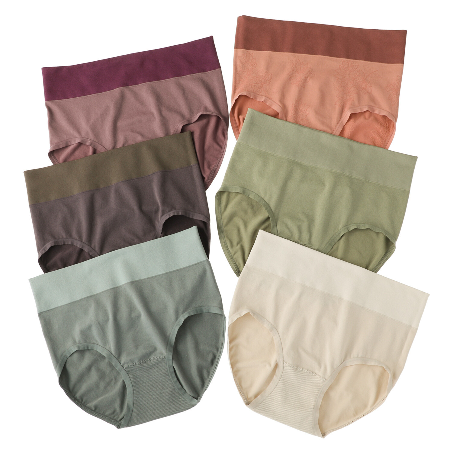 美人工房 しなやかフィット 深ばきショーツ 大感謝６枚セット 